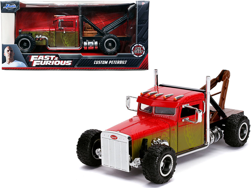 Jada Collectible Custom Peterbilt Tow Truck "Fast & Furious" Series 1/24 Diecast Model