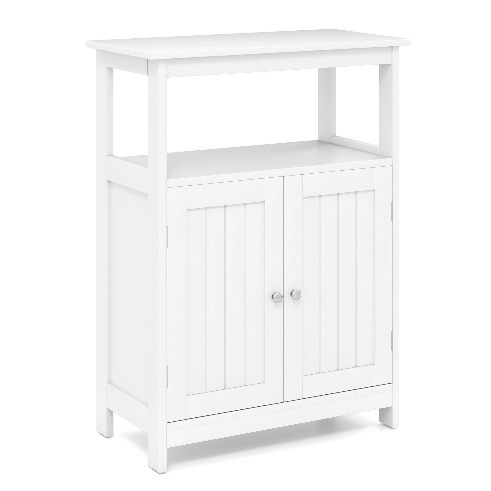 SlickBlue Freestanding Bathroom Floor Cabinet with Adjustable Shelf