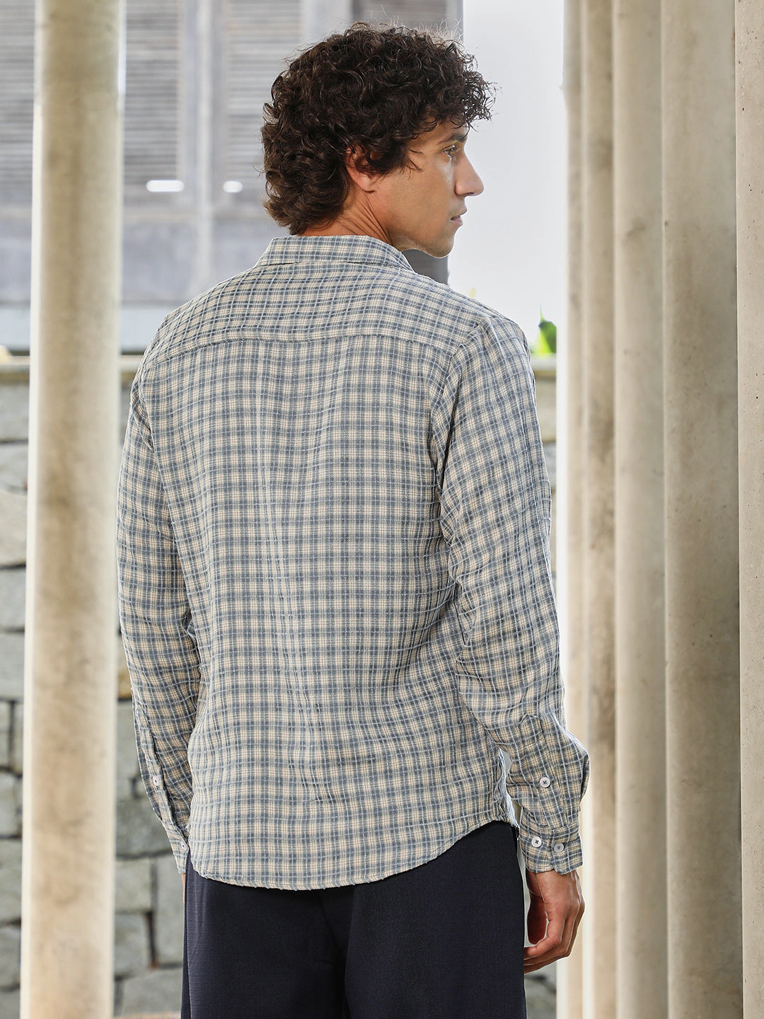 Cahoot Men's Bi-Check Shirt