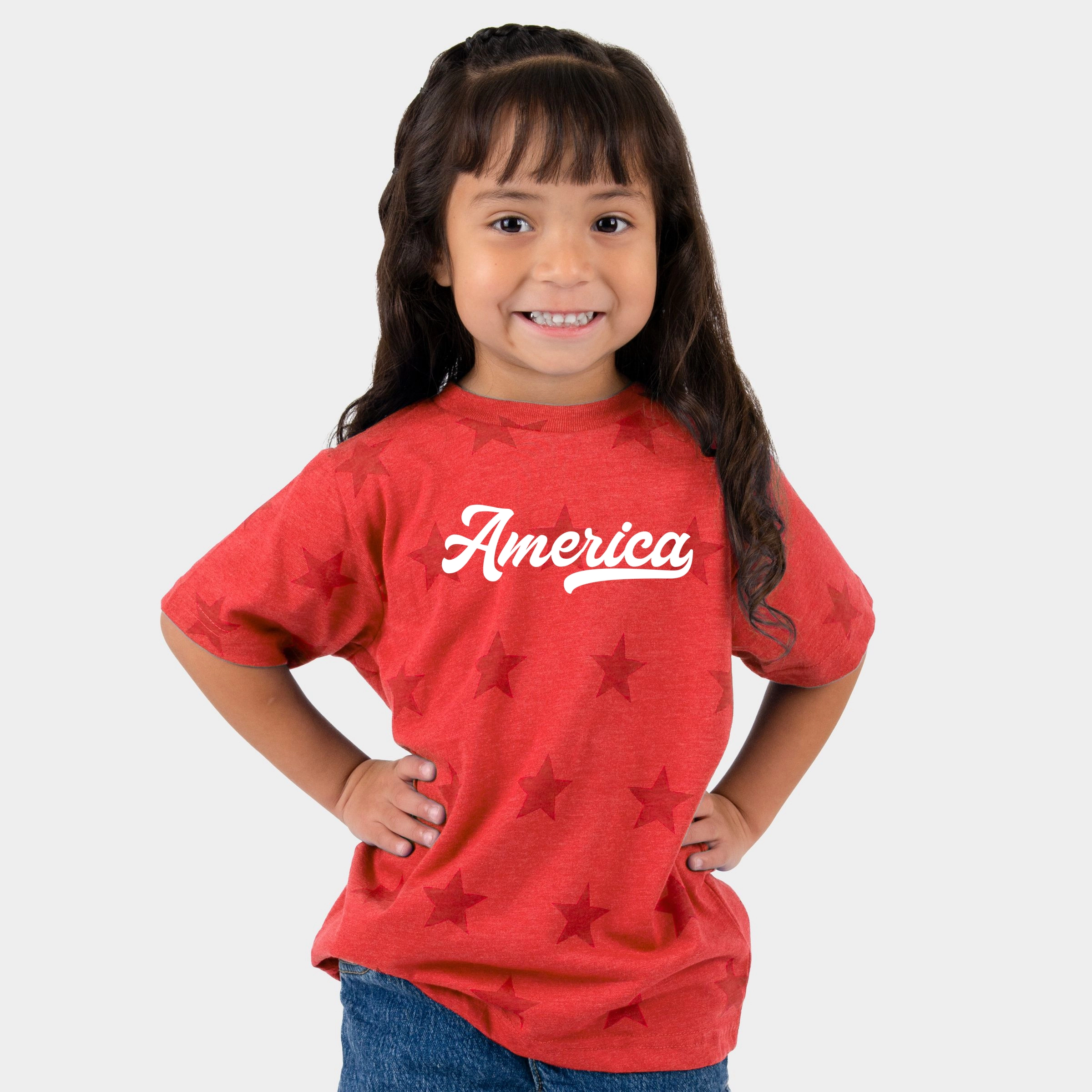 The Juniper Shop - America Toddler Short Sleeve Star Tee
