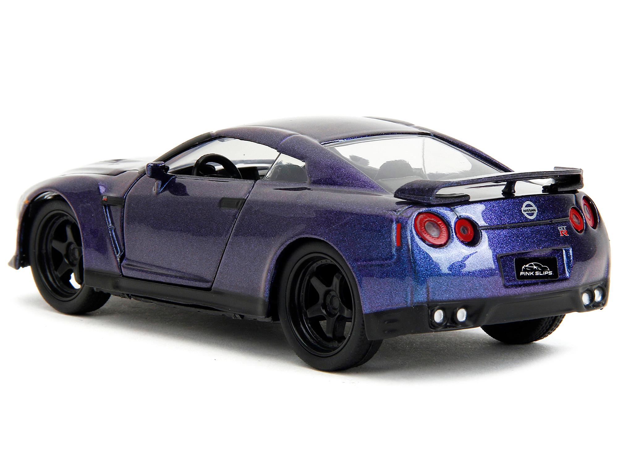 Jada 2009 Nissan GT-R (R35) Purple Metallic "Pink Slips" Series 1/32 Diecast Model Car by Jada
