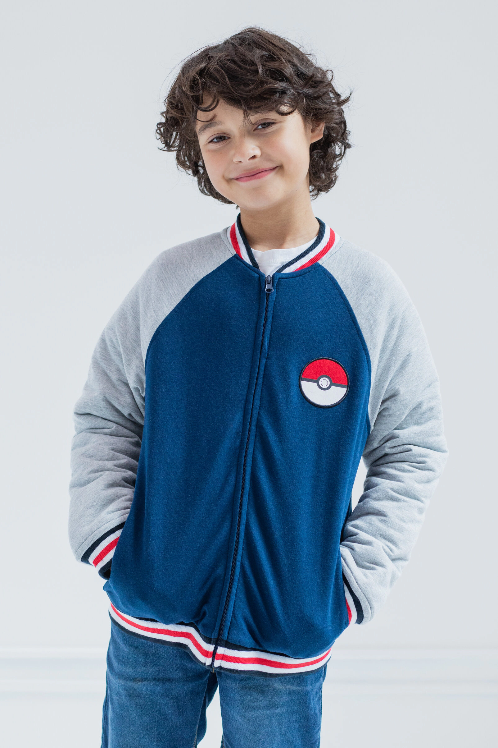 Pokemon Boys' Varsity Bomber Jacket