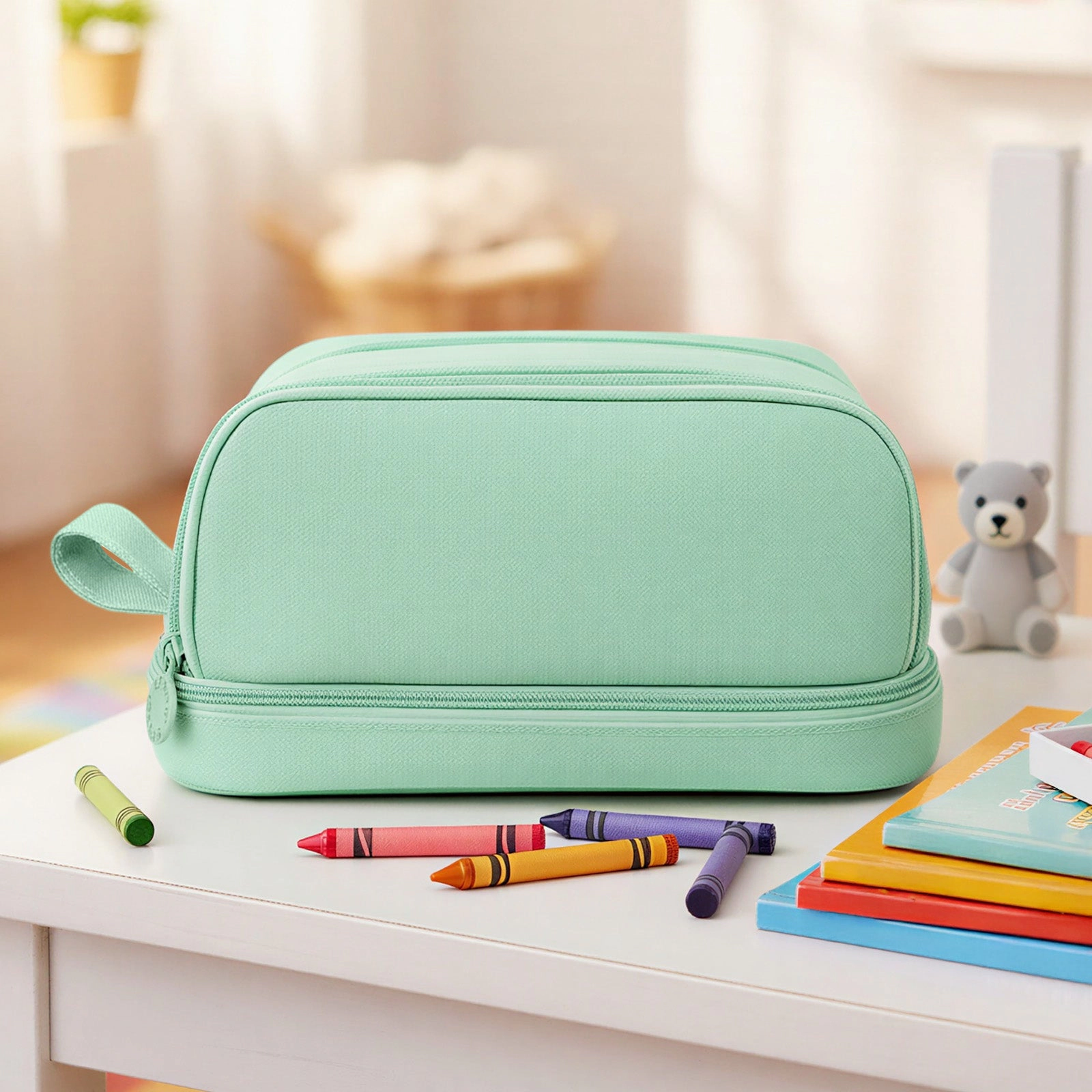 Wrapables 4-Compartment Large Capacity Pencil Case
