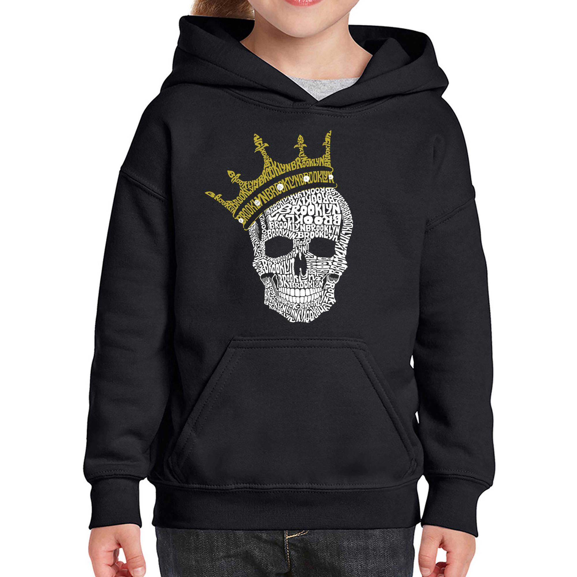 LA Pop Art Girls Word Hoodie