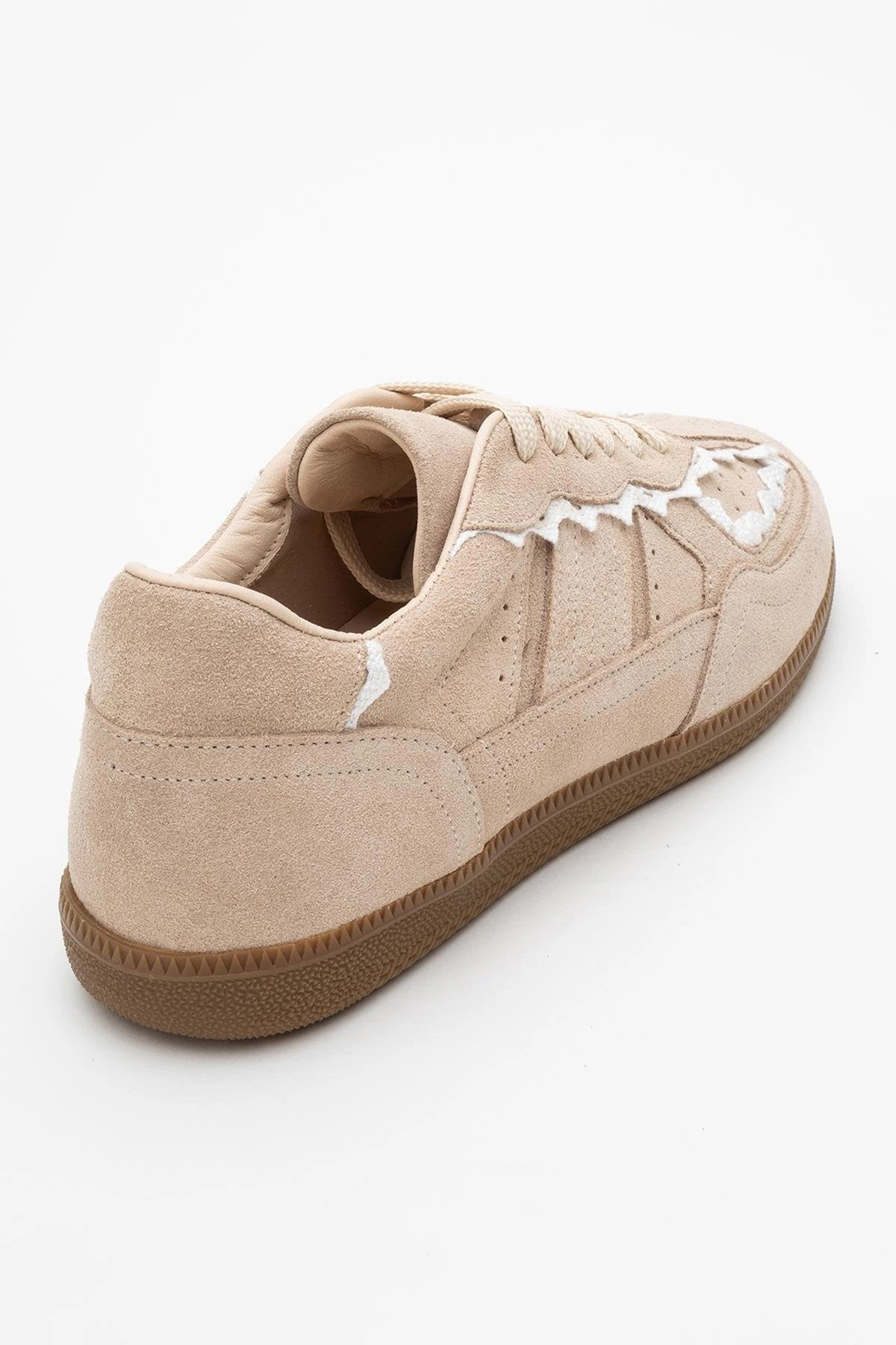 Forever & Always Womens Shiva Suede Leather Sneakers