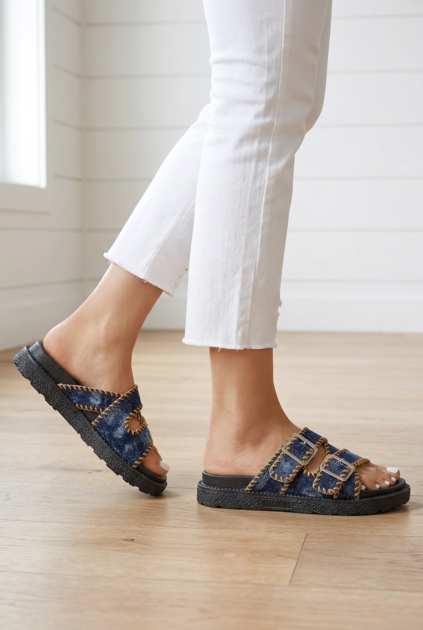 Threaded Pear Women's Kendra Out Retro Slippers