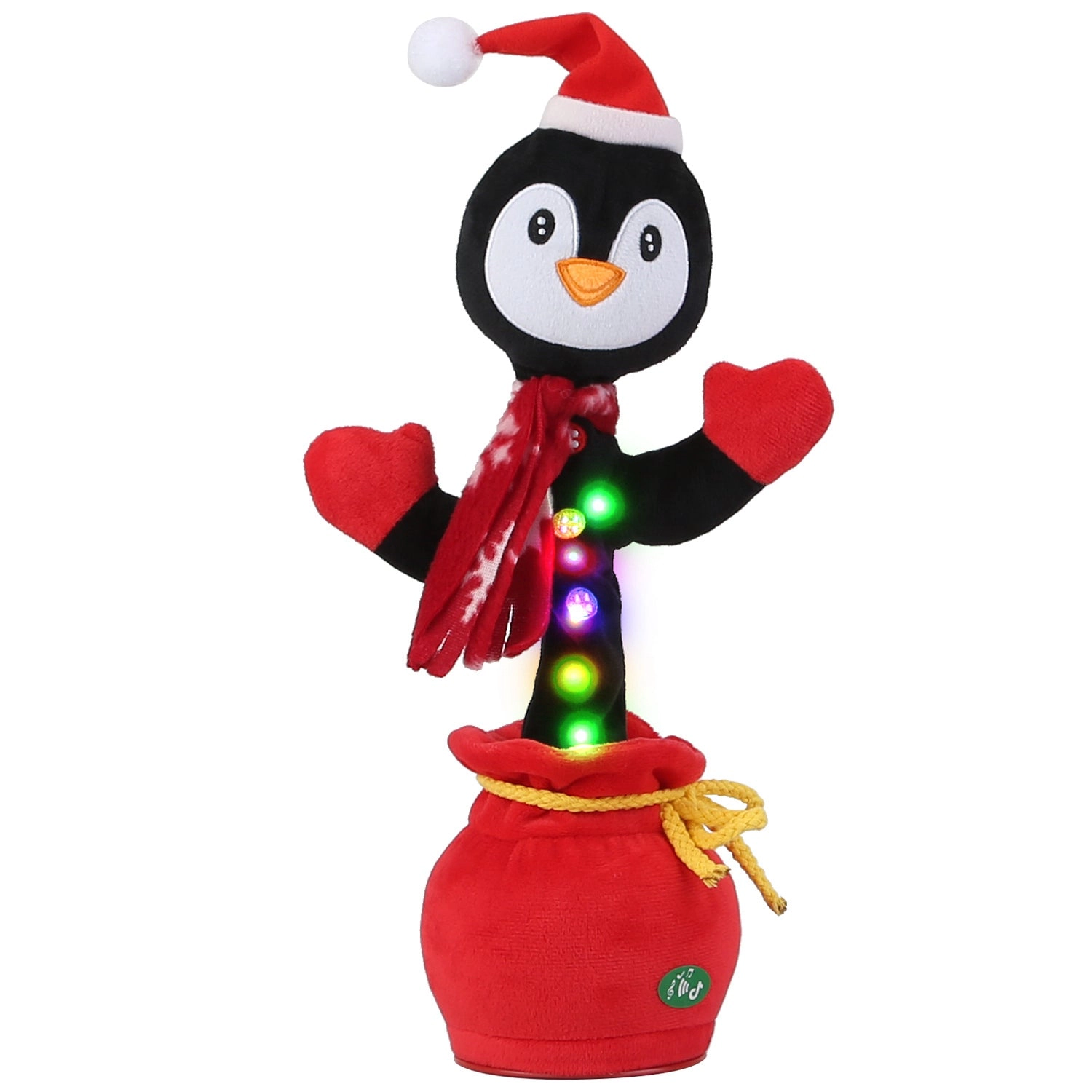 GBruno Interactive Dancing Christmas Plush Toy