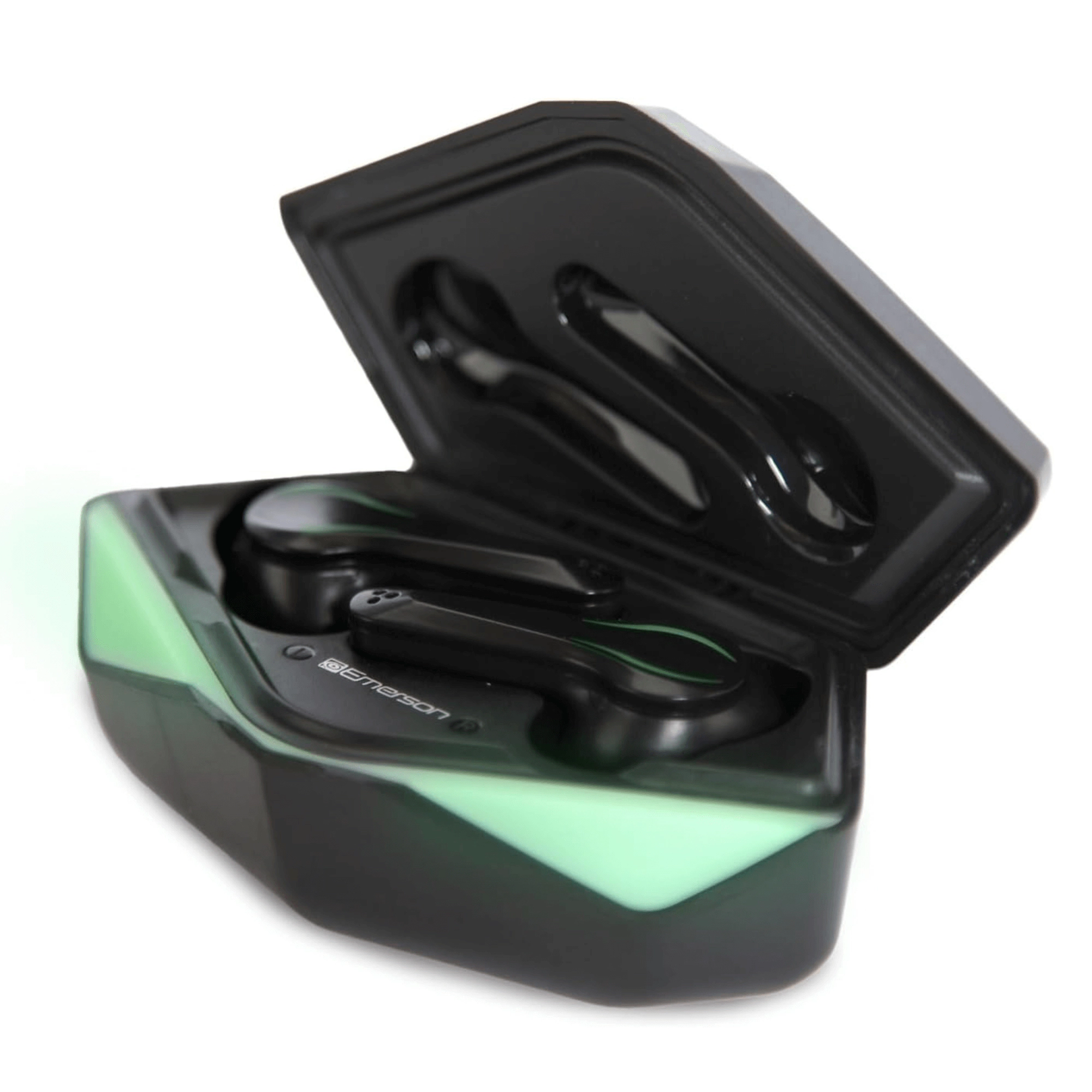 Emerson True Wireless Gaming Earbuds with Charging Case and Call Option