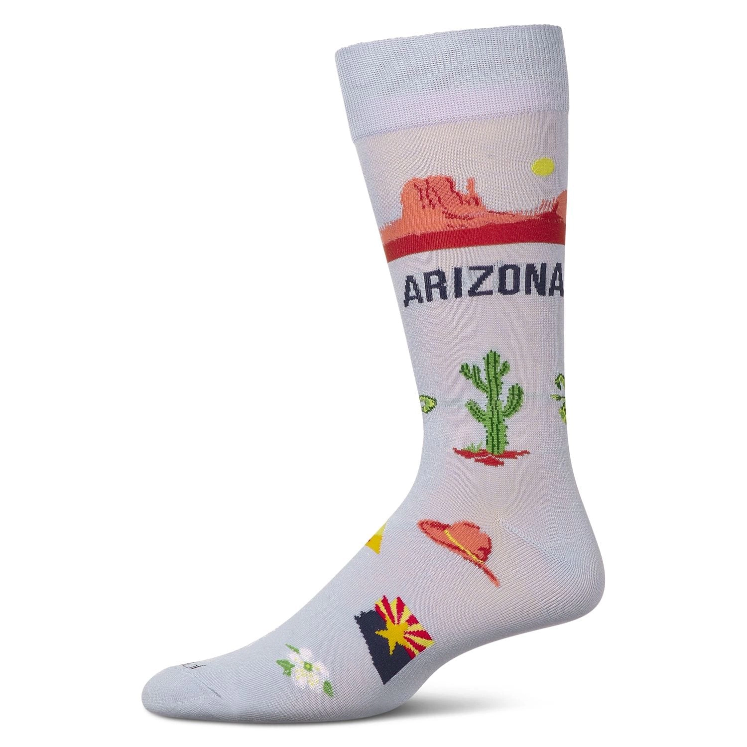 MeMoi Men's Arizona Rayon from Bamboo Crew Socks
