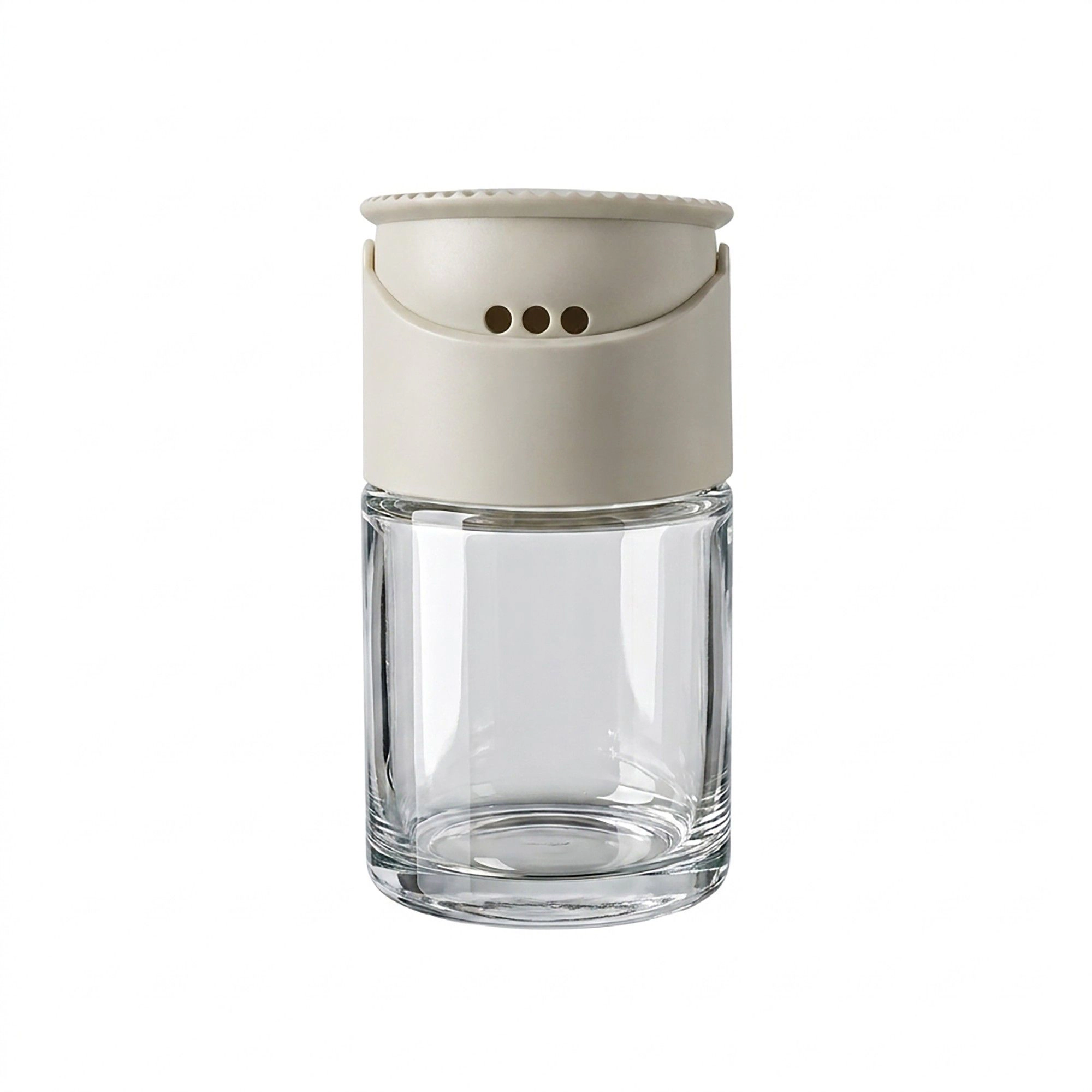 Alilang Women 2-Piece Glass Spice Jar Set with Adjustable Shaker Lids