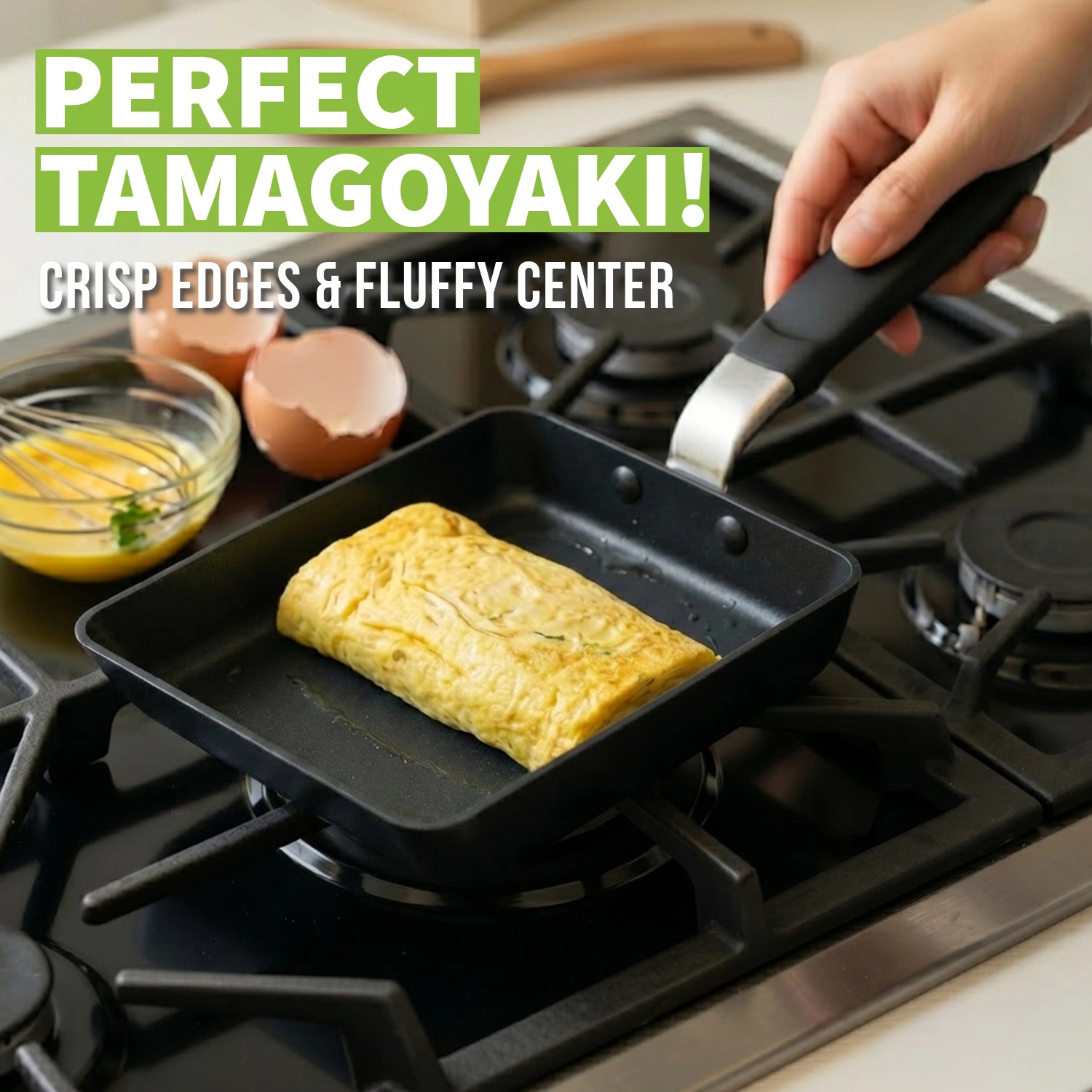 TECHEF - Tamagoyaki Japanese Omelette Pan/Egg Pan