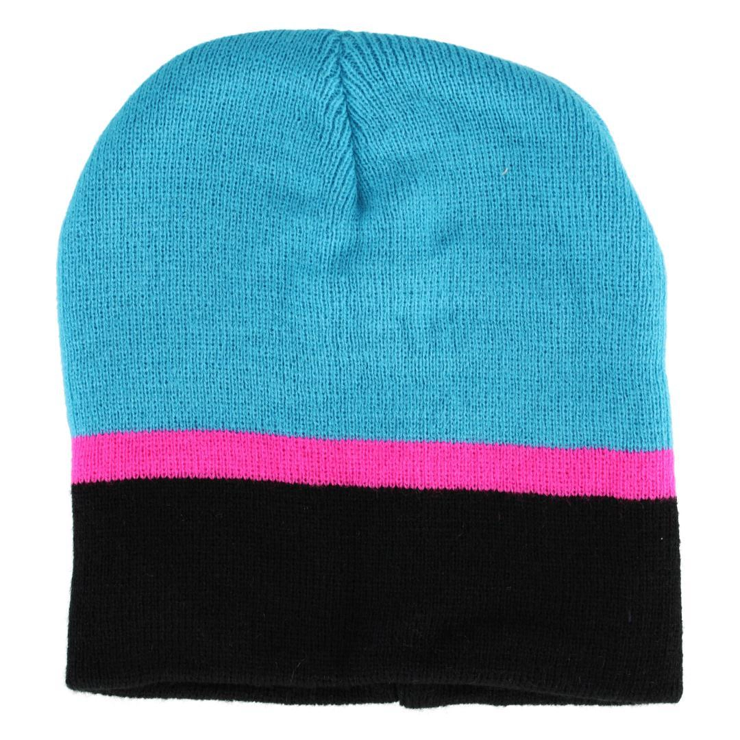 Connex Gear Girl's 8 - 16 Stripe Hat Scarf and Gloves 3 Piece Winter Set
