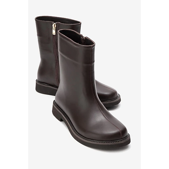 Forever & Always Womens Lucano Leather Ankle Boots