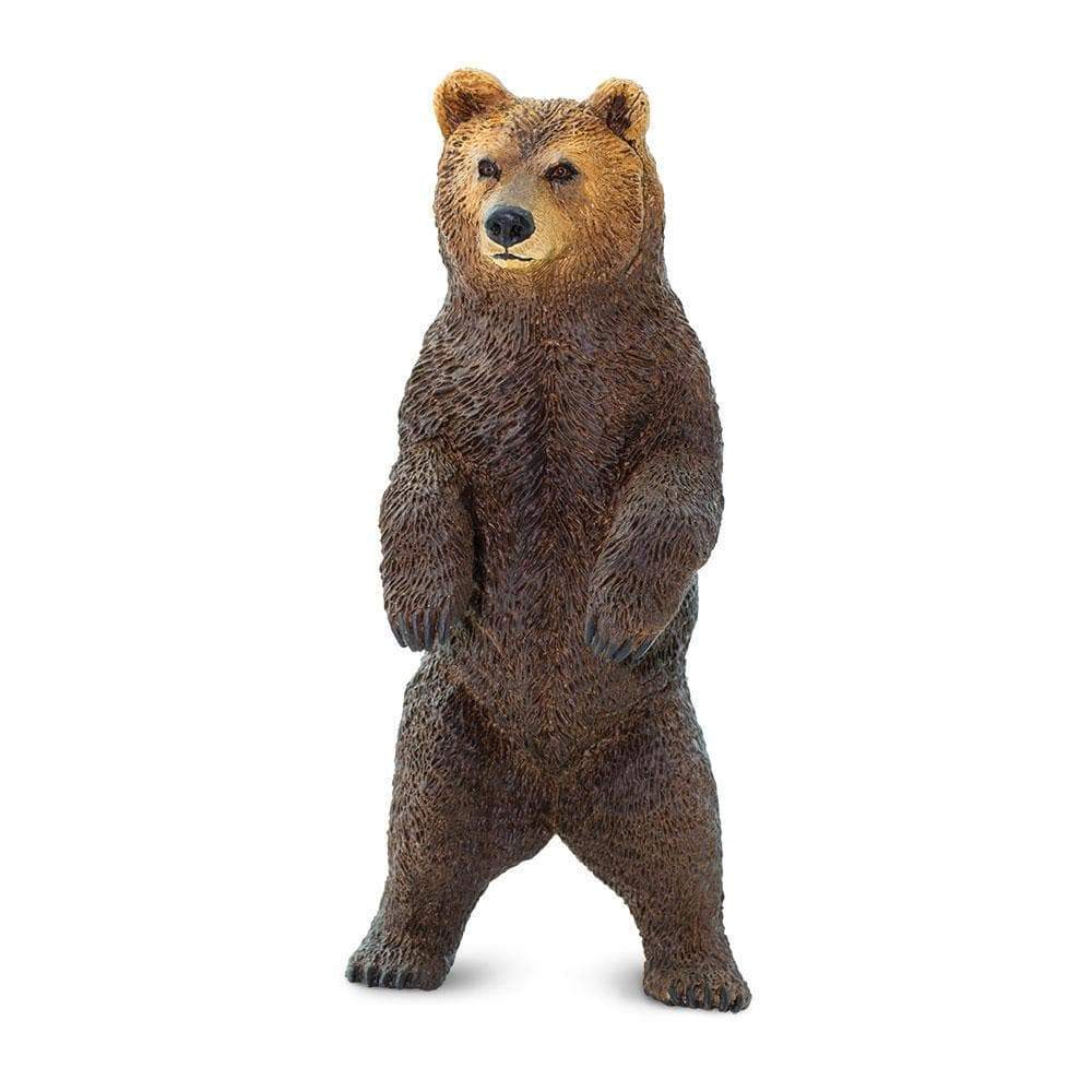 Safari Ltd. - Grizzly Bear Kids Toy Figure