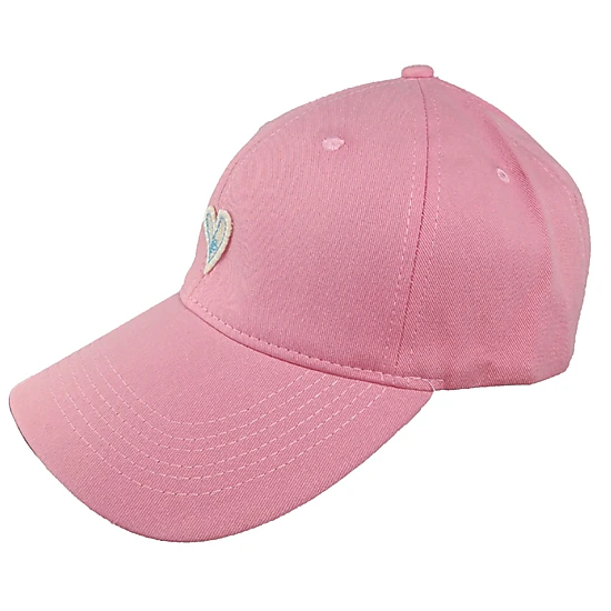Anna-Kaci Women's Heart Embroidered Baseball Cap Low Bun Soft Cotton Trucker Hat