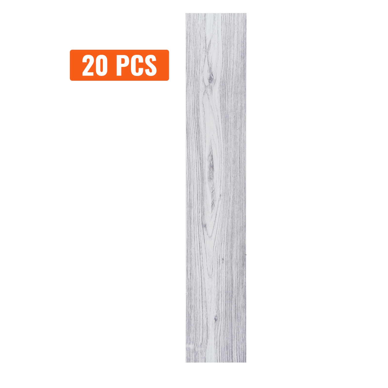 HONGGE Self Adhesive Vinyl Floor Tiles Peel & Stick Wood Grain DIY Flooring for Kitchen Dining Room Bedrooms &