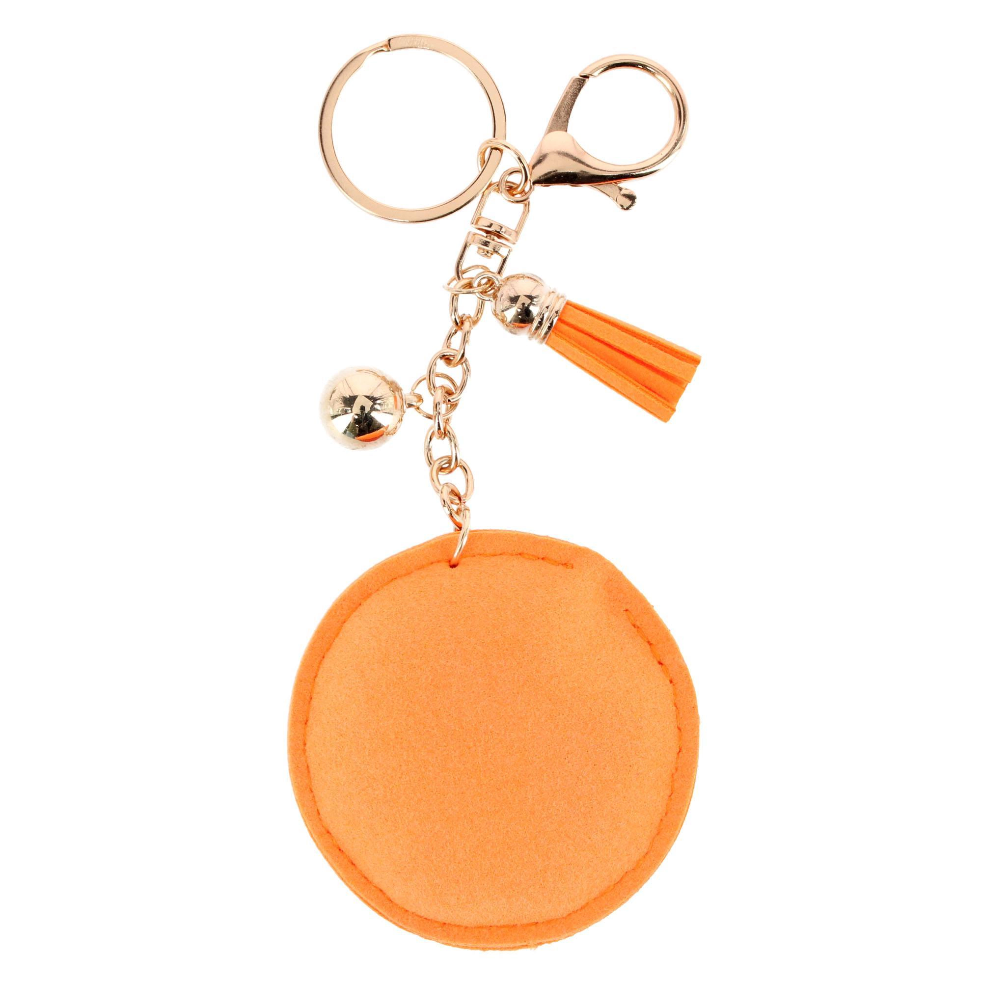 CTM Women's Rhinestone Basketball Bag Charm & Key Chain