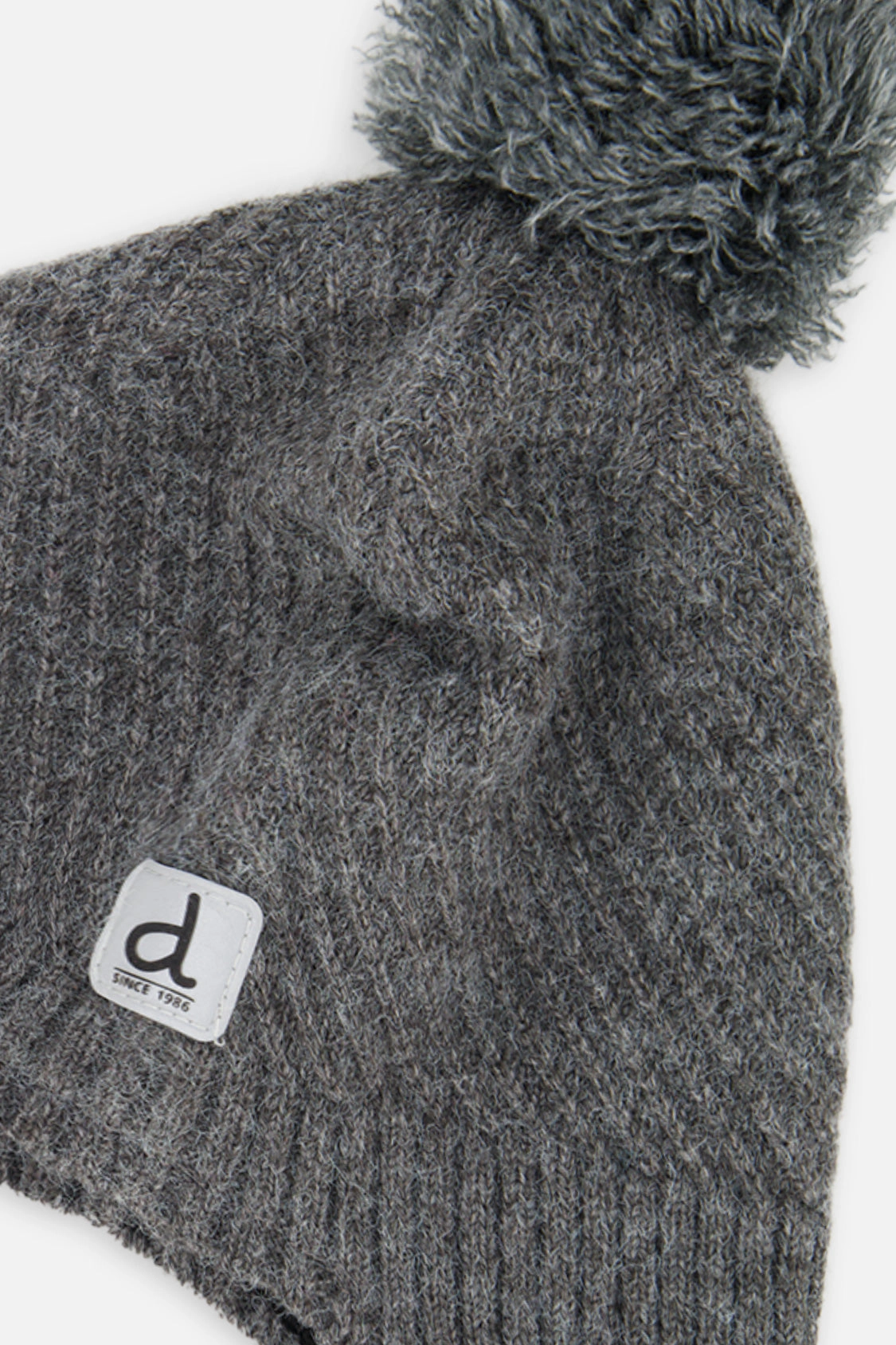 Deux par Unisex Winter Peruvian Knit Hat with Pompom