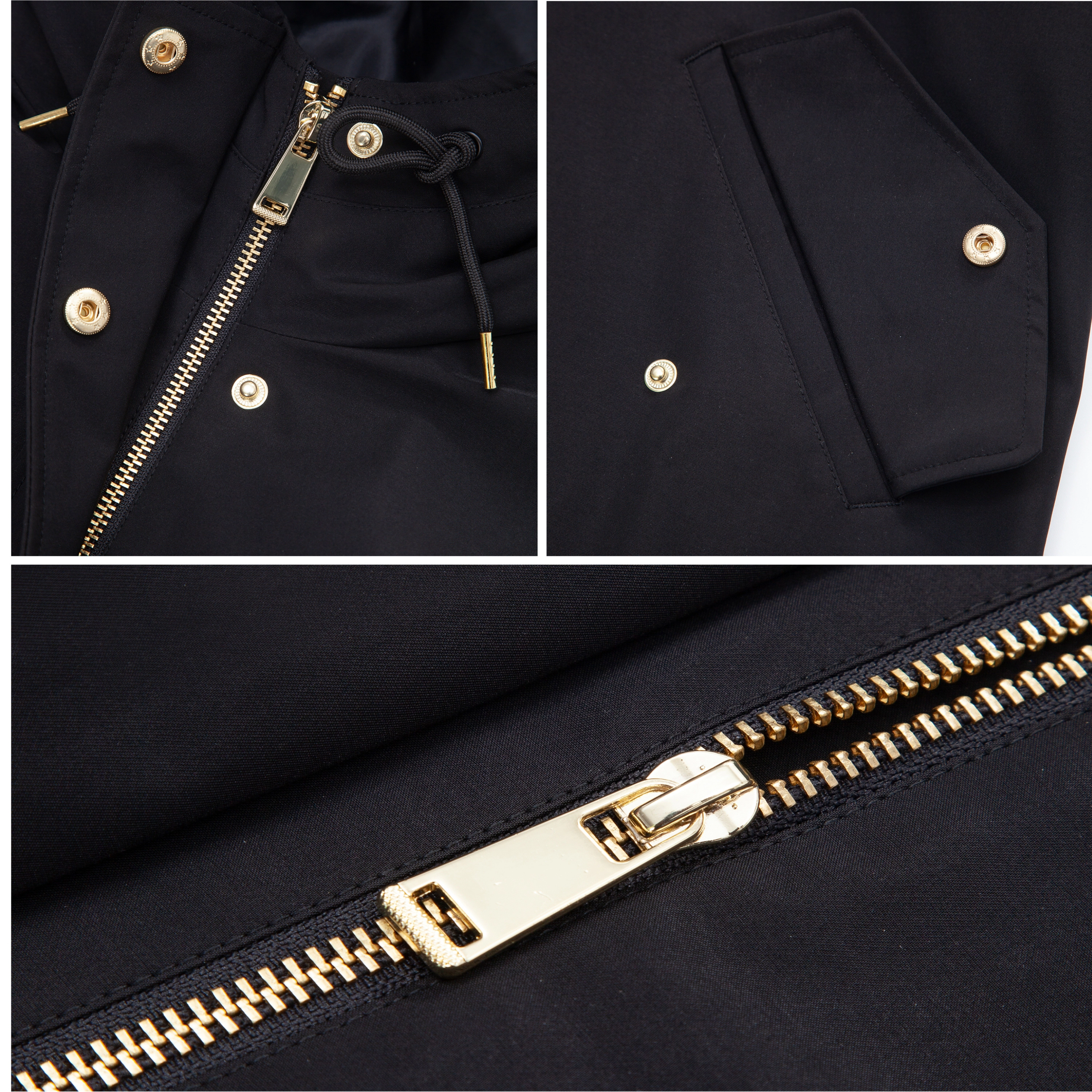 Rokka&Rolla Womens Hooded Windbreaker Jacket