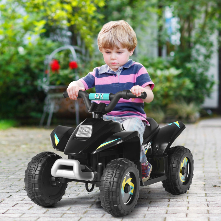 Hivvago 6V Kids Electric ATV 4 Wheels Ride-On Toy