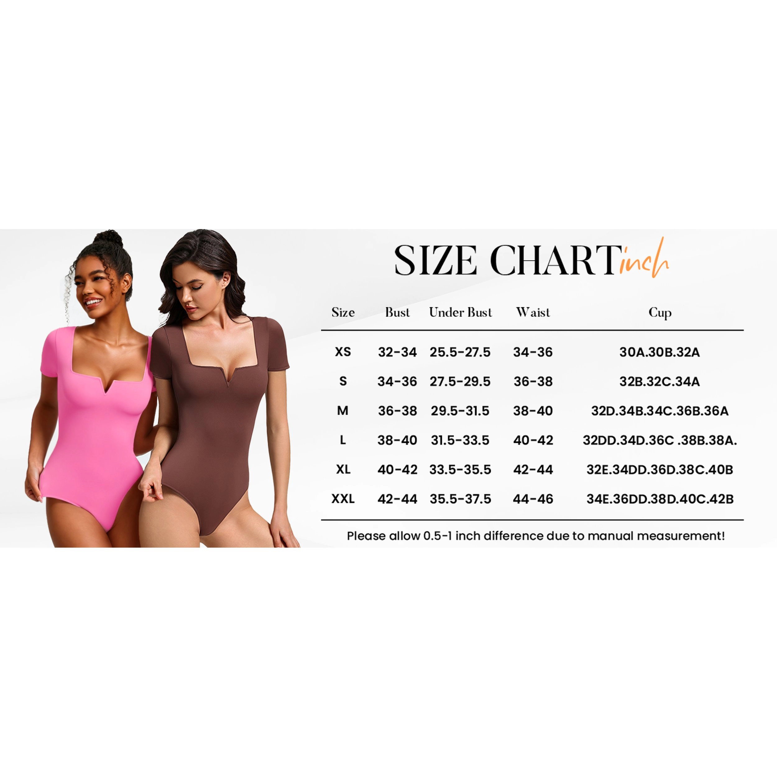 Avidlove Women's Notch Square Neck Short Sleeve Thong Snap Closure Bodysuit