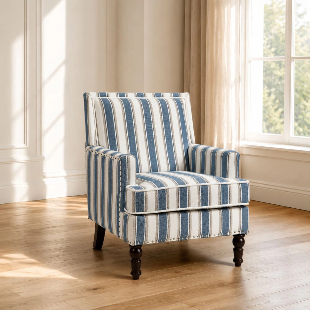 GOODSILO Versatile Upholstered Cotton Accent Chair
