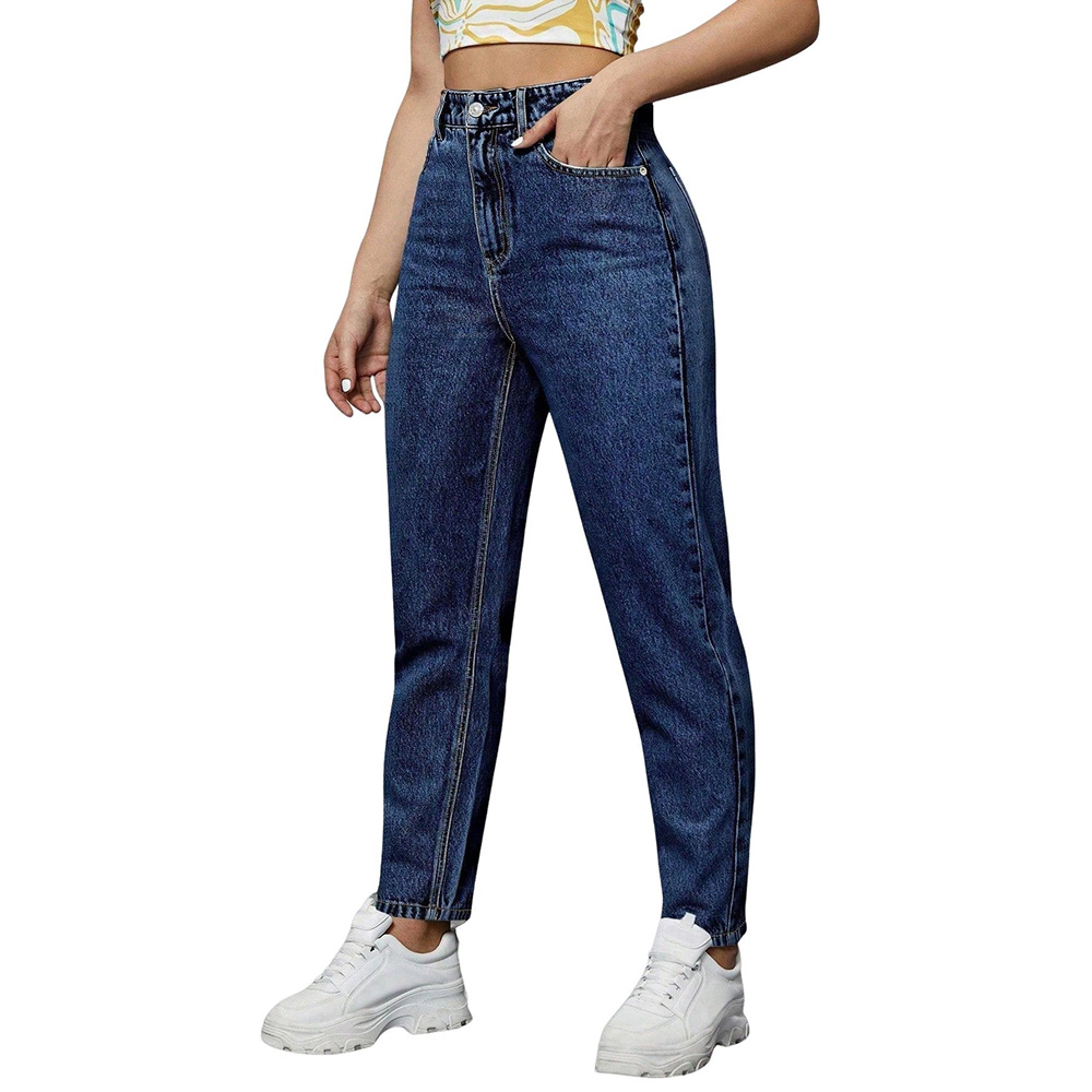 EadianDree Womens Jeans High Waist Denim Pants Vintage Everyday Casual Outfits
