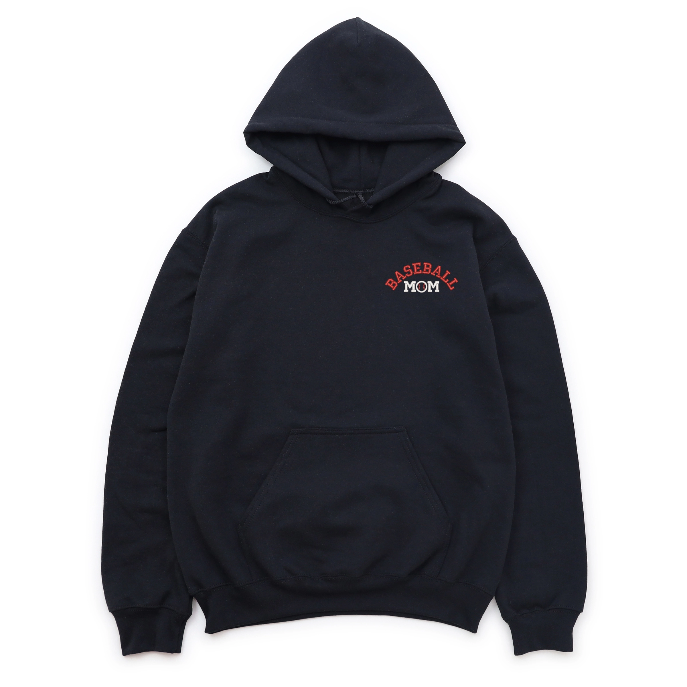 Simply Sage Market - Embroidered Baseball Mom Women's Graphic Hoodie