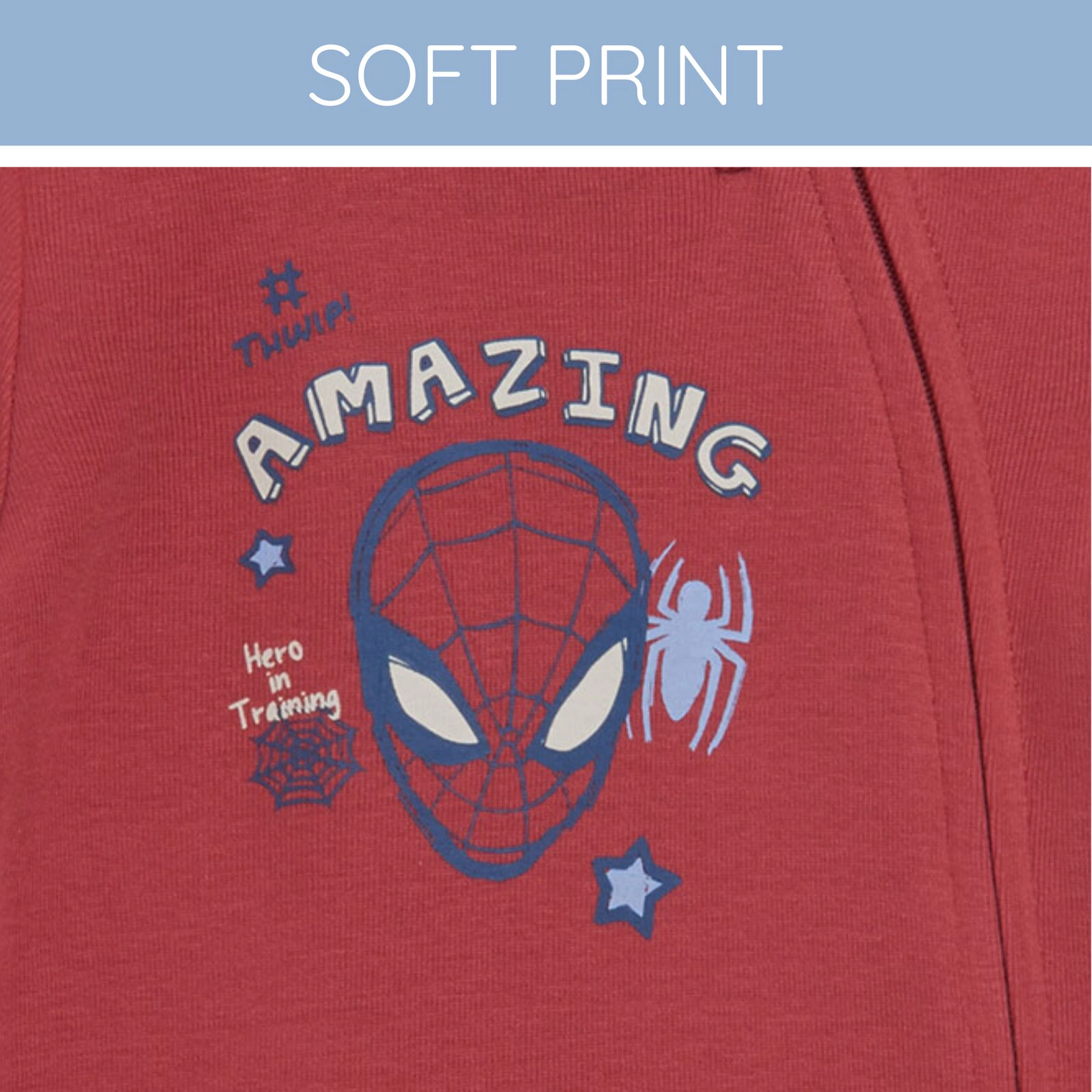 Marvel Spider-Man Baby 2-Pack Footed Sleep N' Play