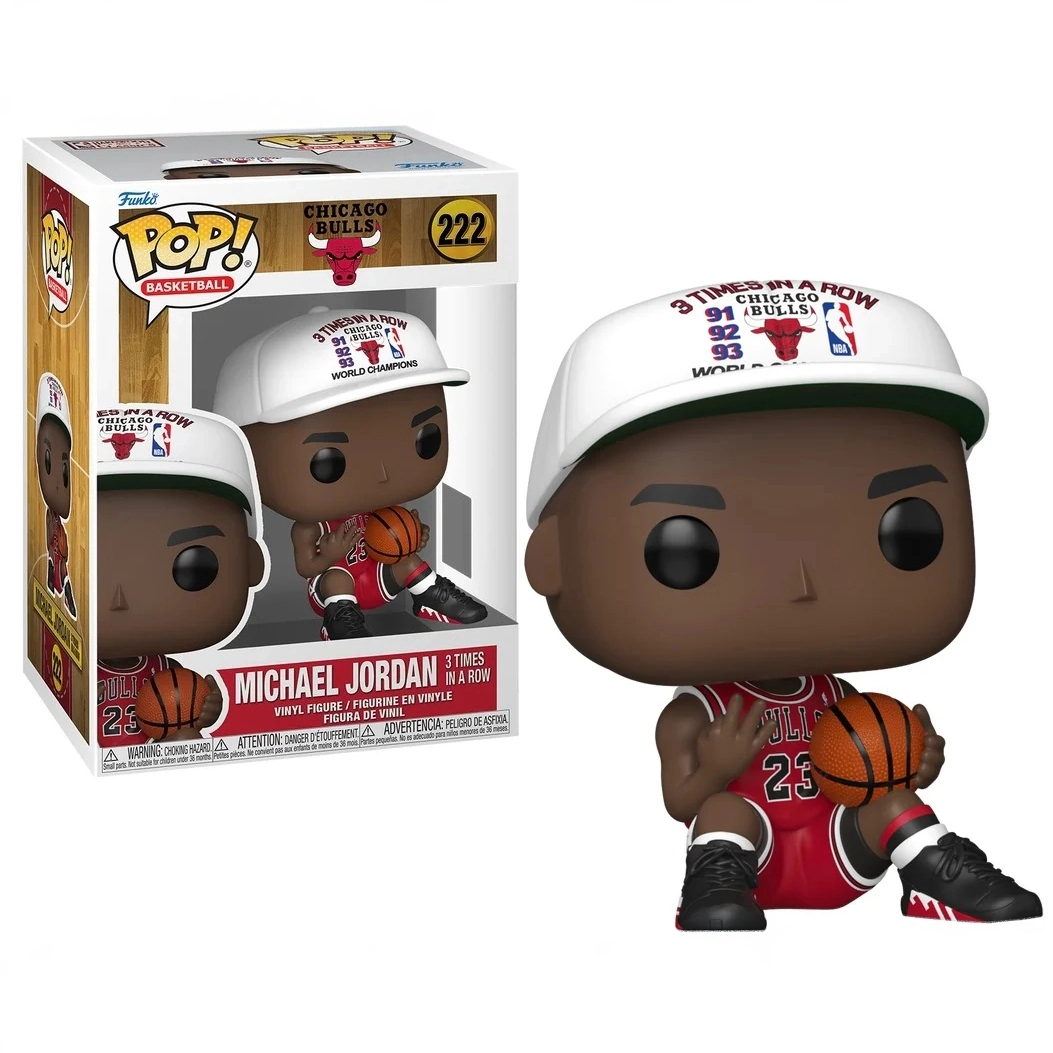 Funko Pop! Michael Jordan 3 Times in a Row #222