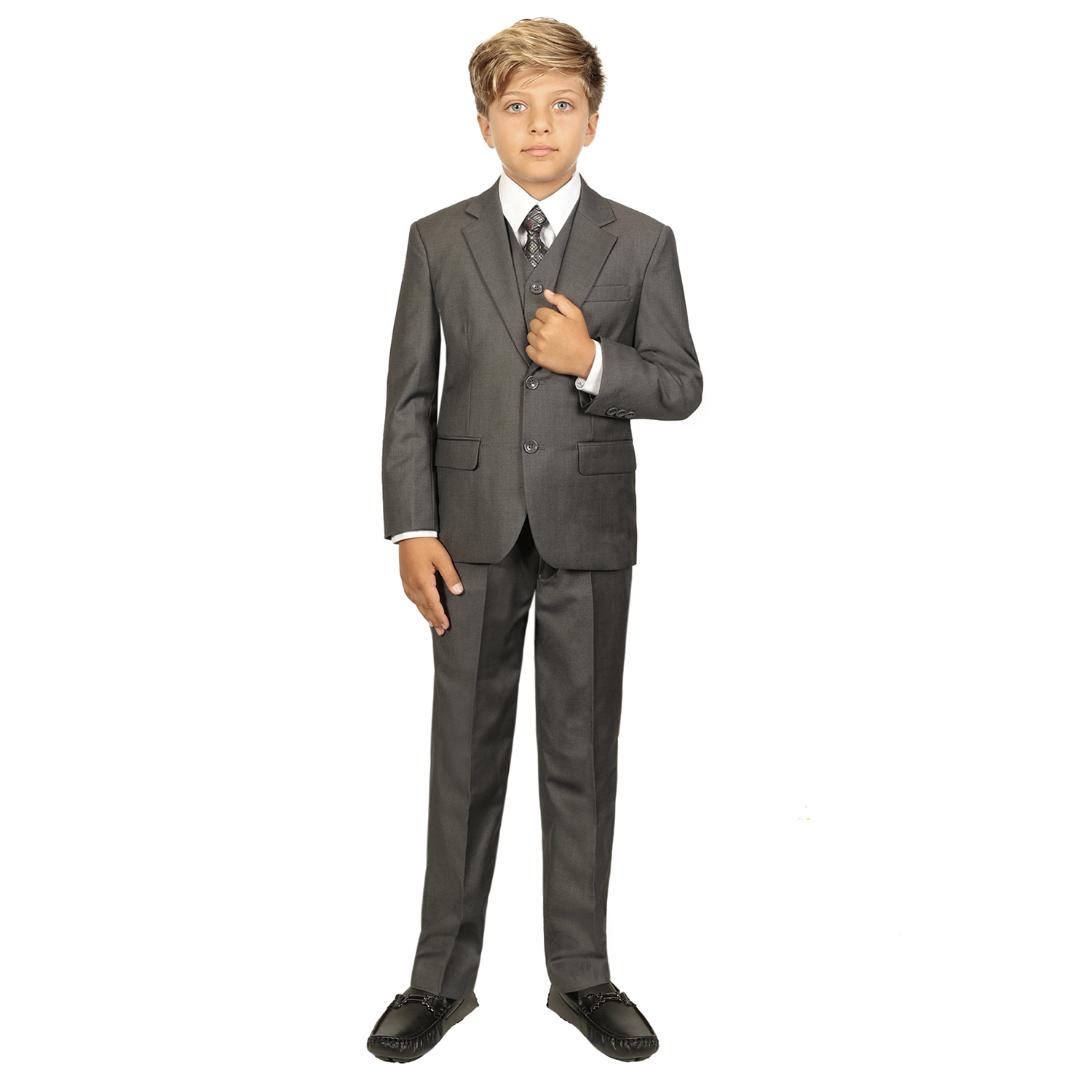 Gioberti Boy's Formal 6 Piece Suit Set