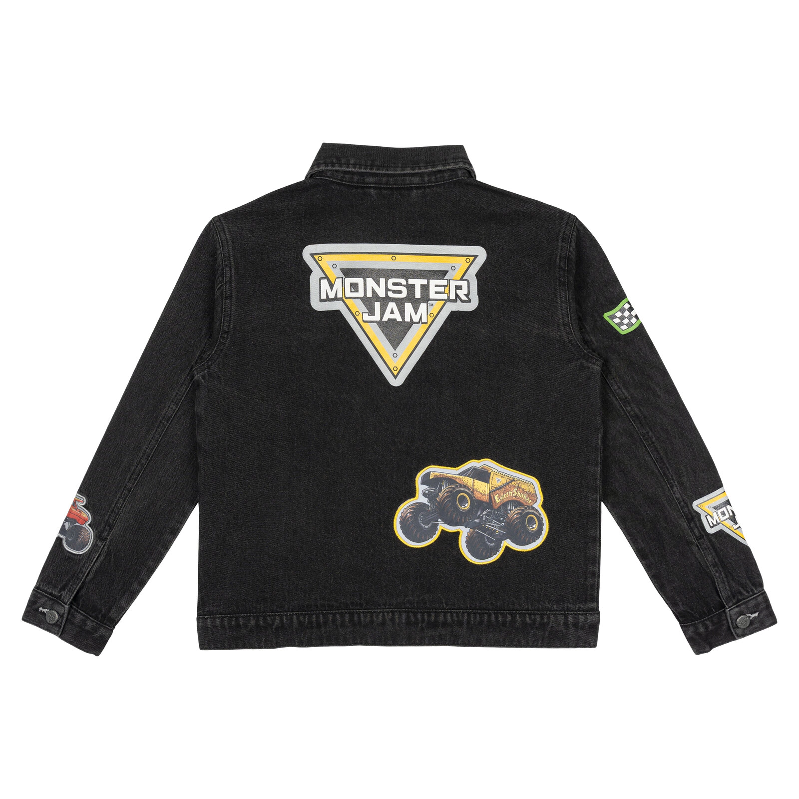 Monster Jam Boys' Denim Jacket