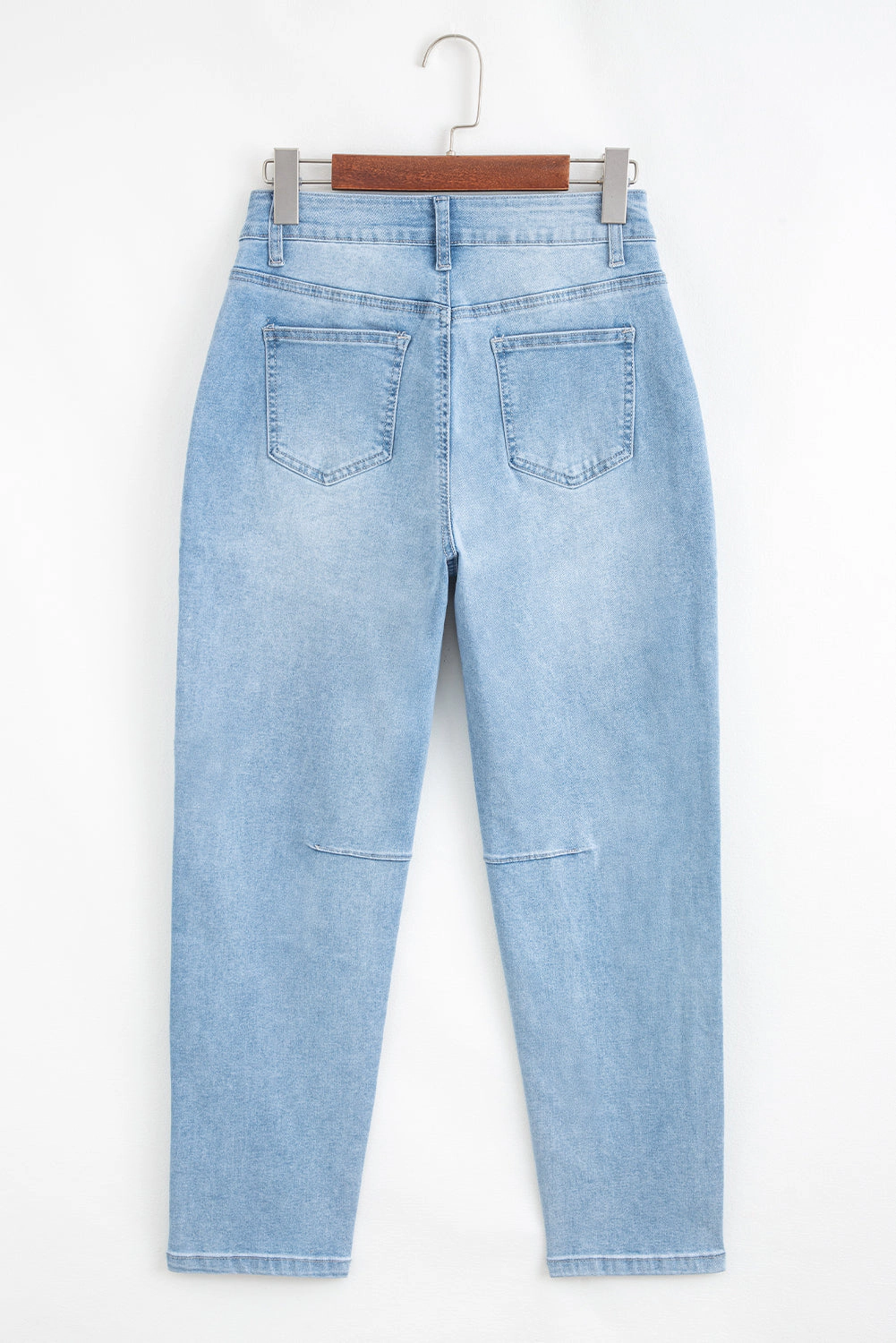 Threaded Pear Lacey Relaxed Patch Jeans