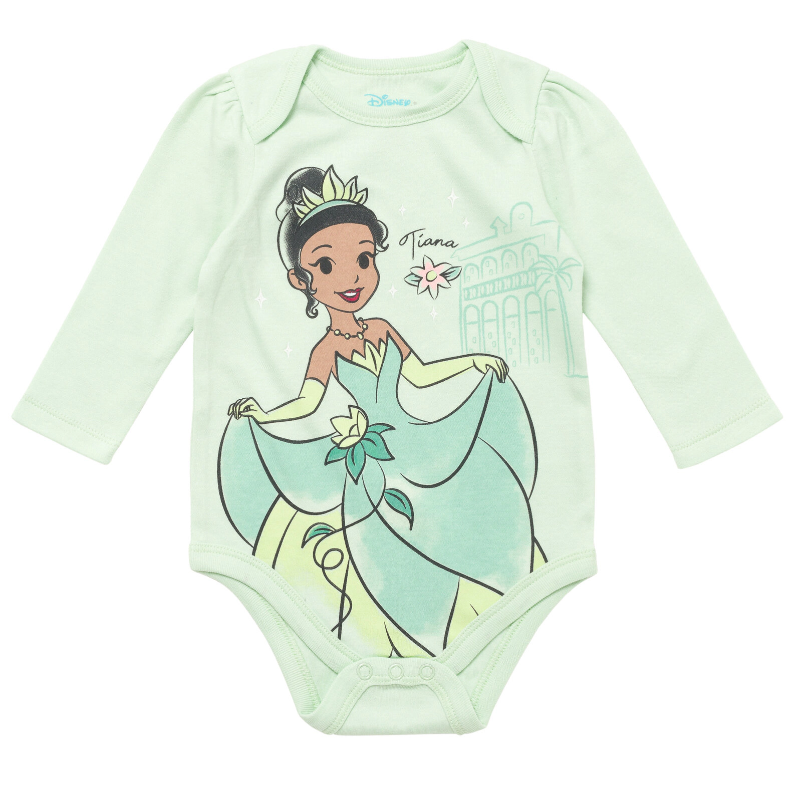 Disney Baby Girls' 5-Pack Long Sleeve Bodysuits