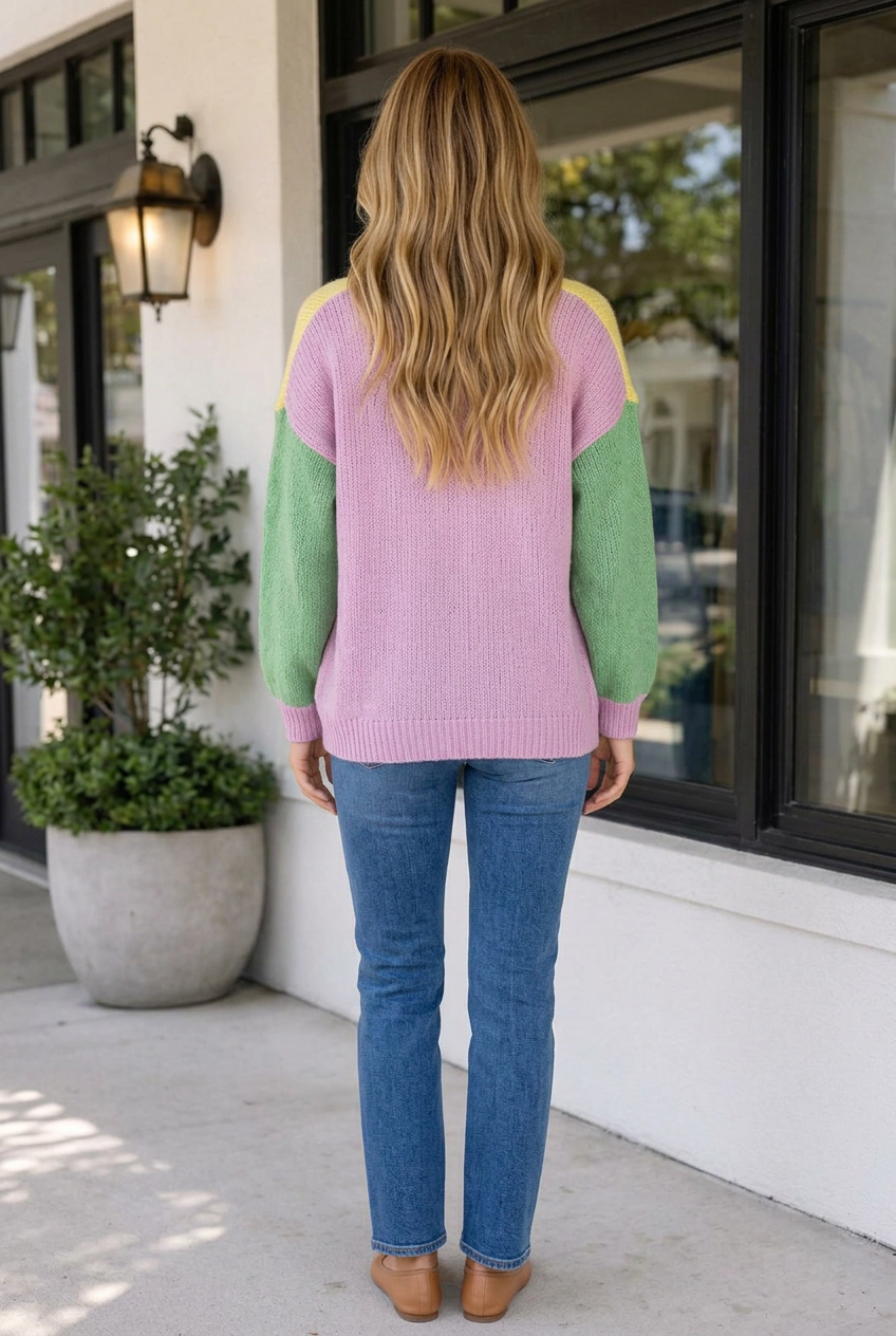 Threaded Pear Women's Jaliyah Regular Wash Knitwear Cardigan