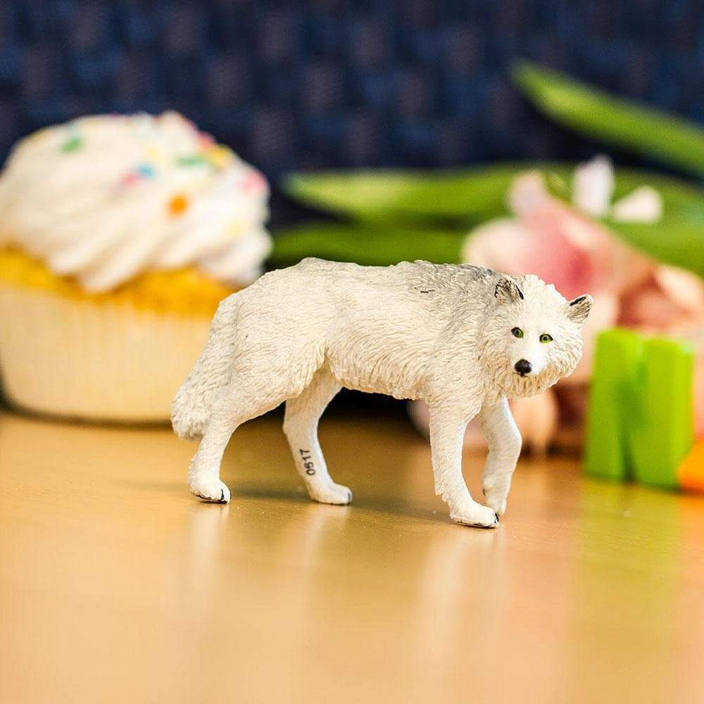 Safari Ltd. - White Wolf Kids Toy Figure