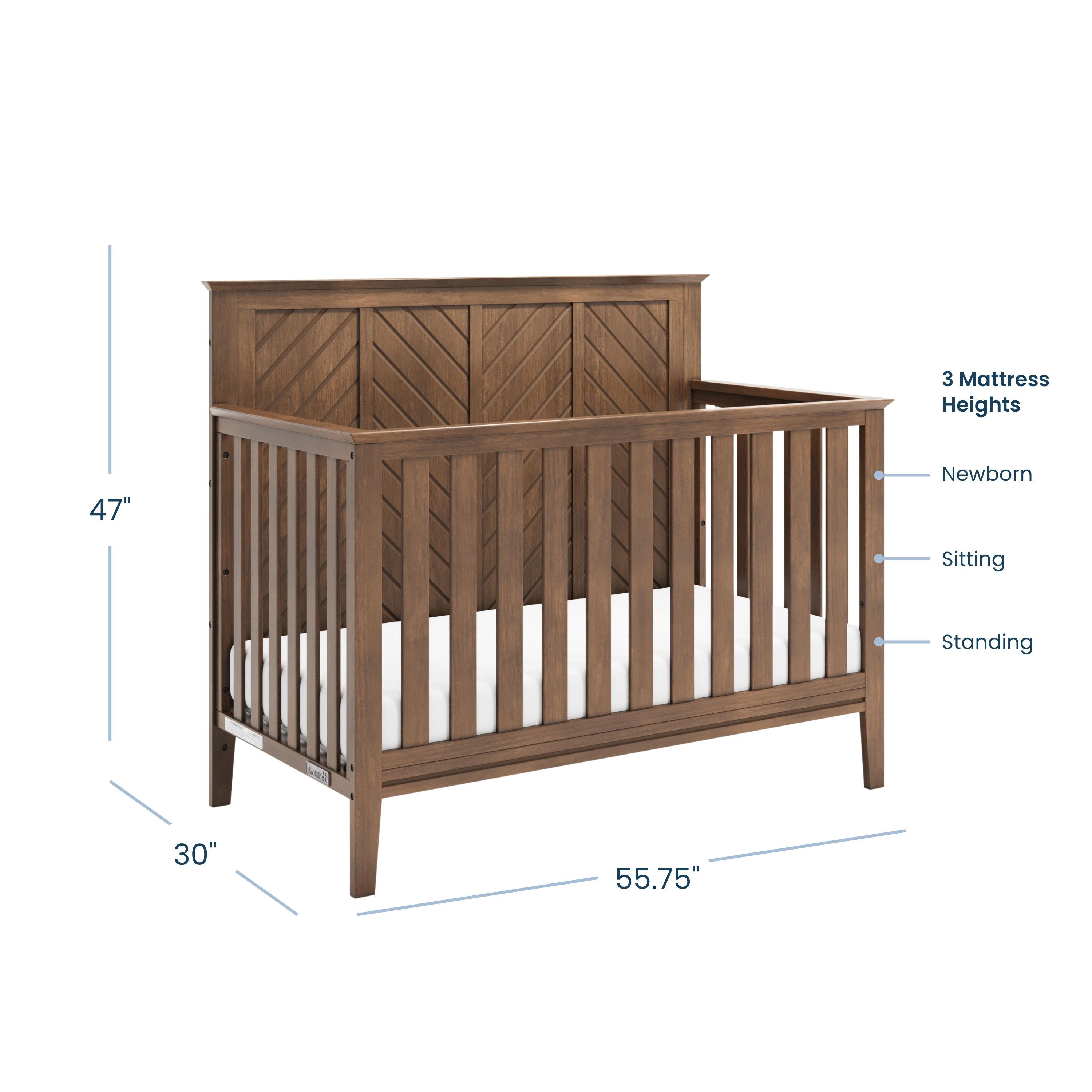 Atwood 4-in-1 Convertible Crib