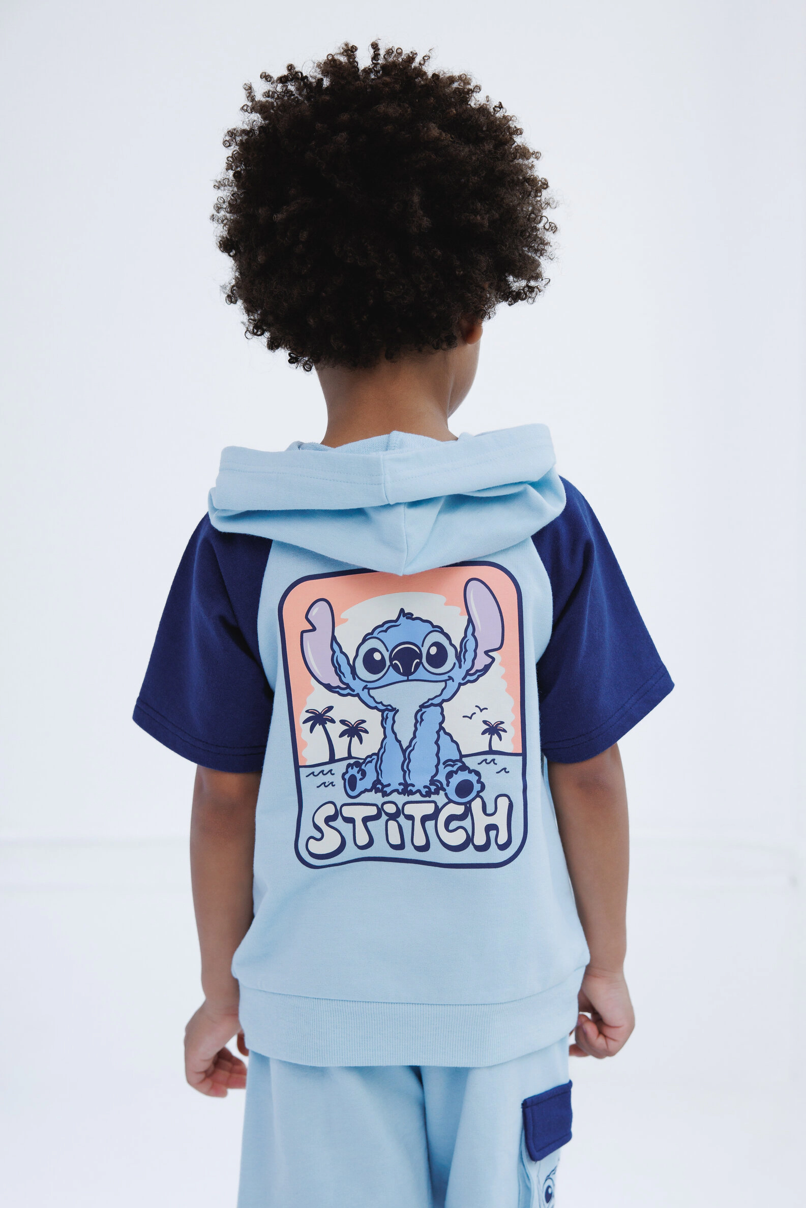 Disney Boys' 2-Piece Hooded Tee and Shorts Set