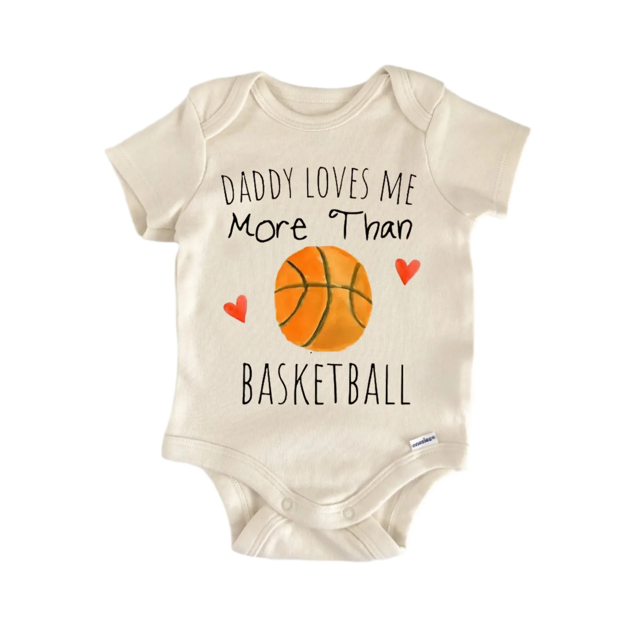 NOFO VIBES Unisex Basketball Love Newborn Baby Bodysuit