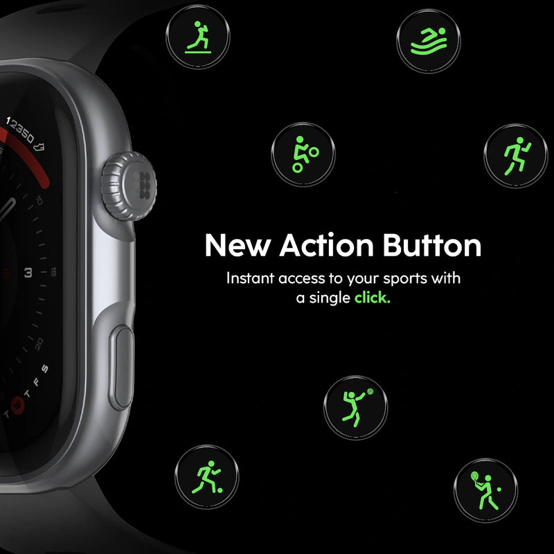 Cubitt VIVA 2 Smartwatch with 1.85 inches AMOLED Display