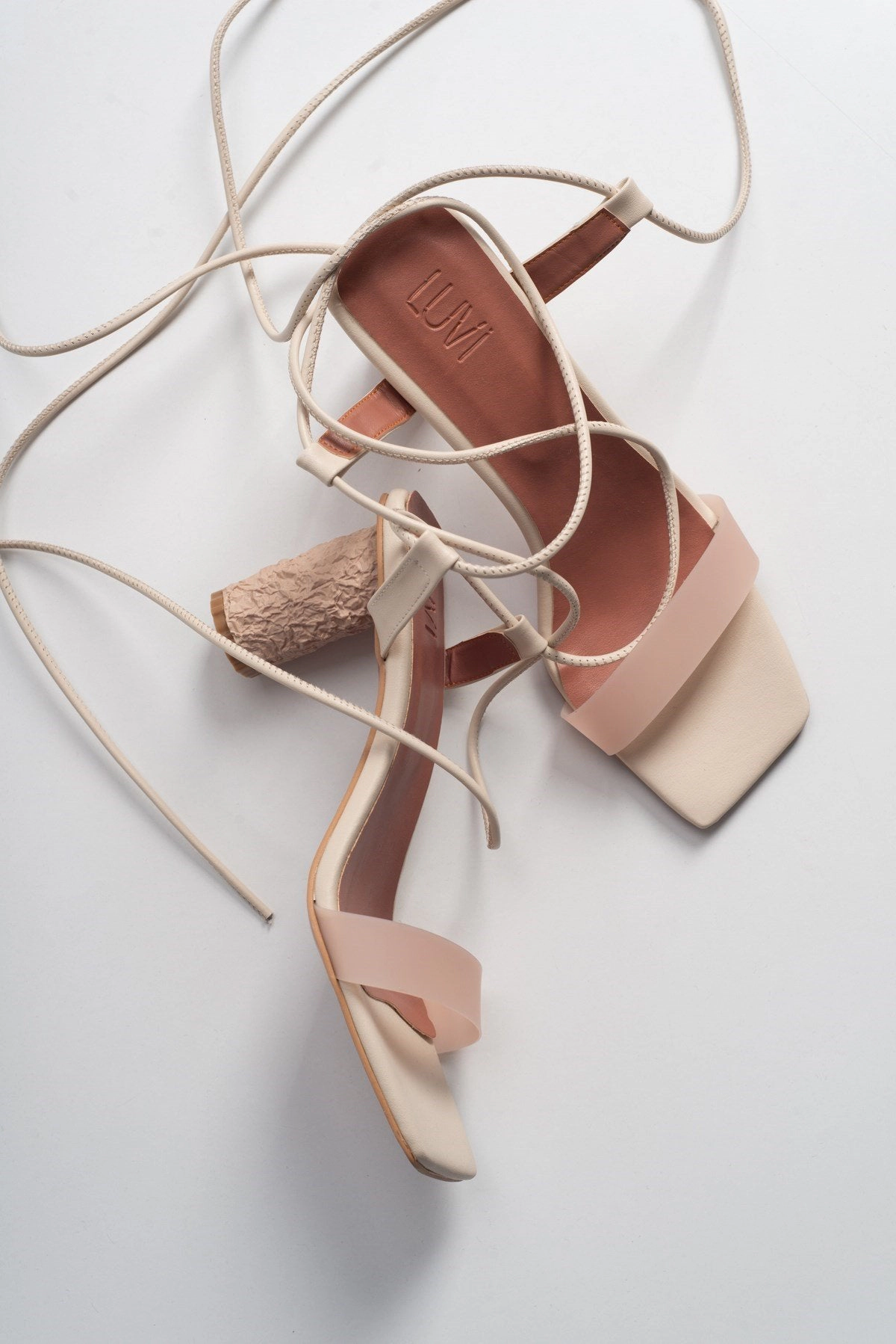 Prologue Shoes Womens Rhea Block Heel Sandal