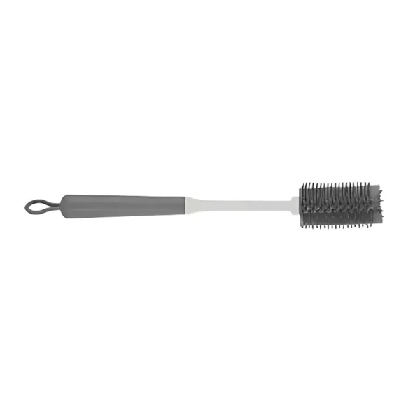 OU Bottle & Glass Brush – Ergonomic, Flexible Bristles for Scratch-Free, Deep Cleaning of Cups, Bottles & Glasses