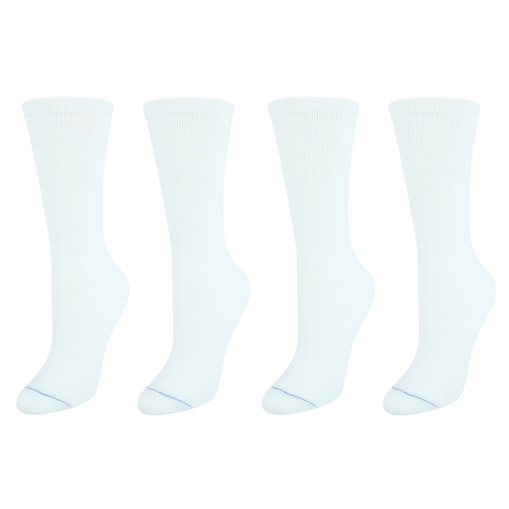 Dr. Scholl's Women's Plus Size Diabetes & Circulatory Crew Socks (Pack of 4)