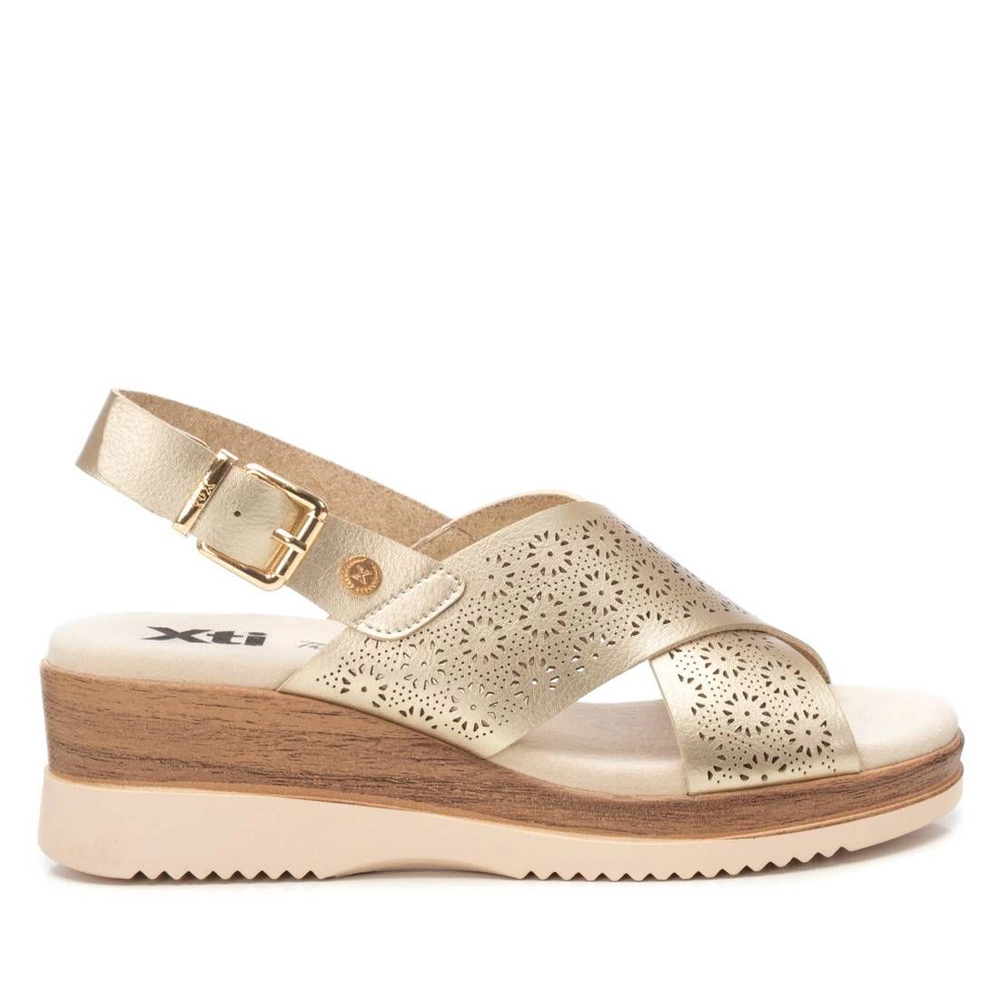 XTI PU Women's Slingback Wedge Sandals