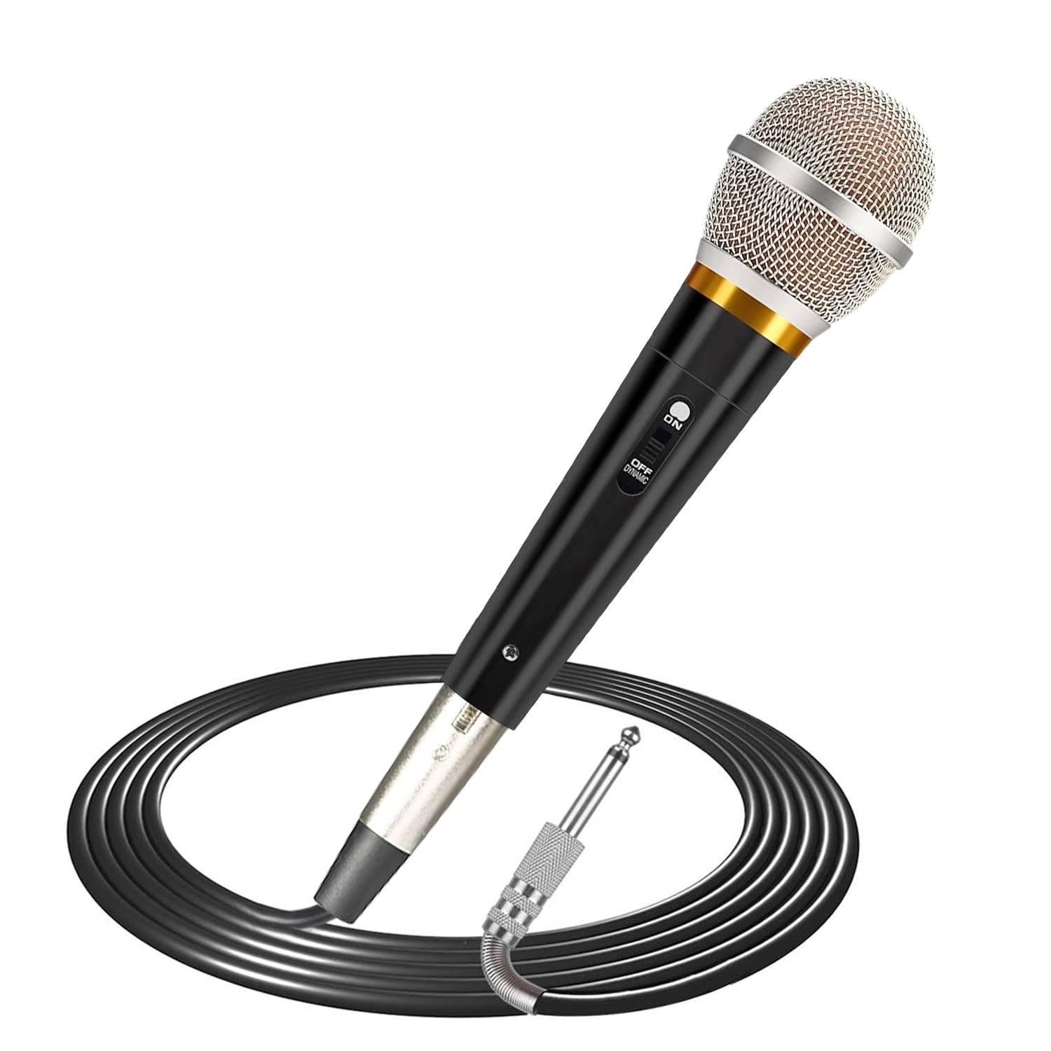GBruno Cardioid Dynamic XLR Microphone With Cable