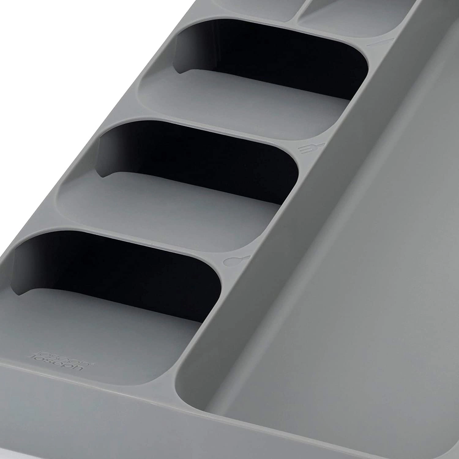 Cheer Collection Kitchen Drawer Cutlery Organizer, Large Flatware Tray