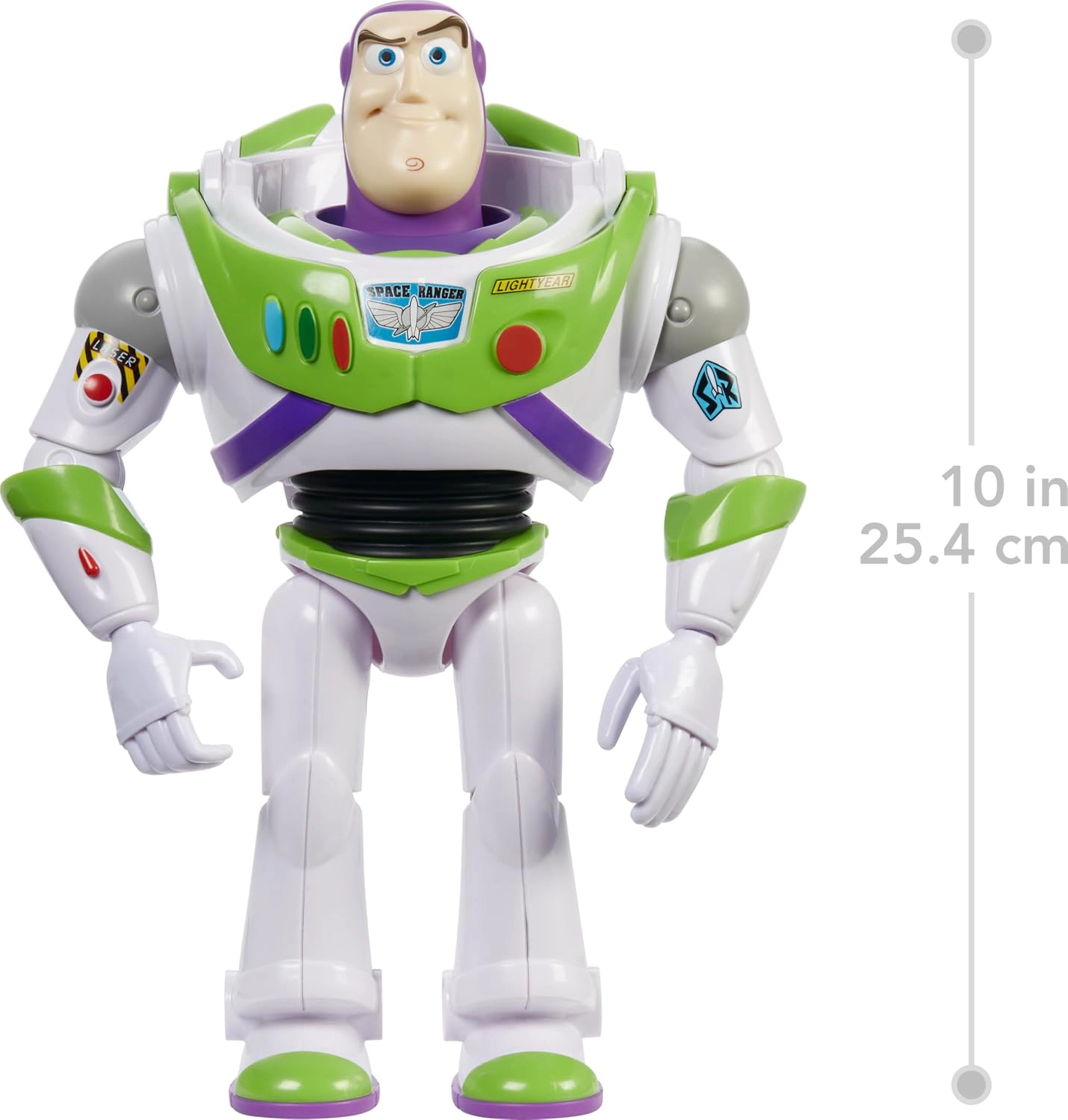 Mattel Disney Pixar Toy Story Buzz Lightyear 12-Inch Posable Action Figure