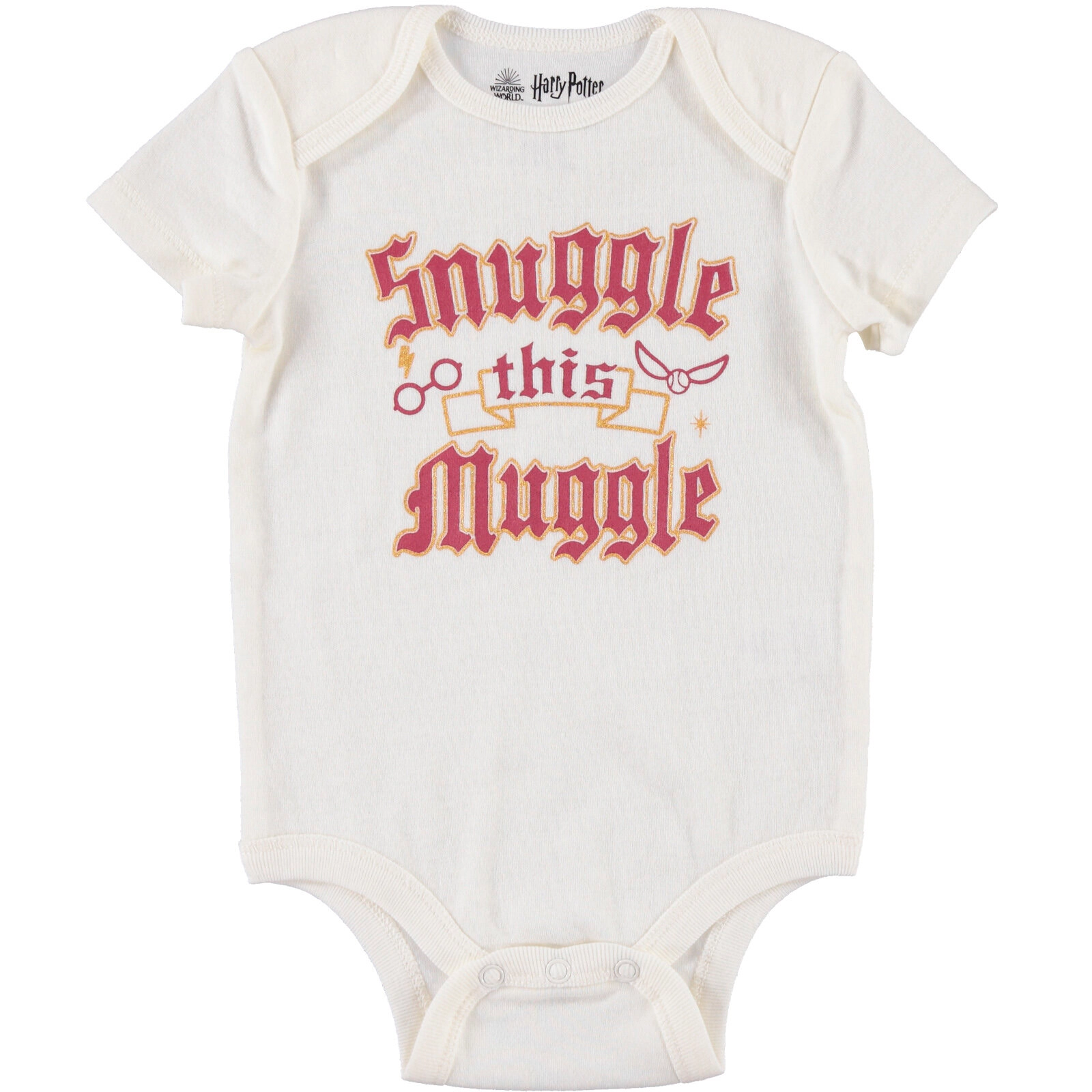 Harry Potter Baby Girls' Bodysuit Pants and Headband Set