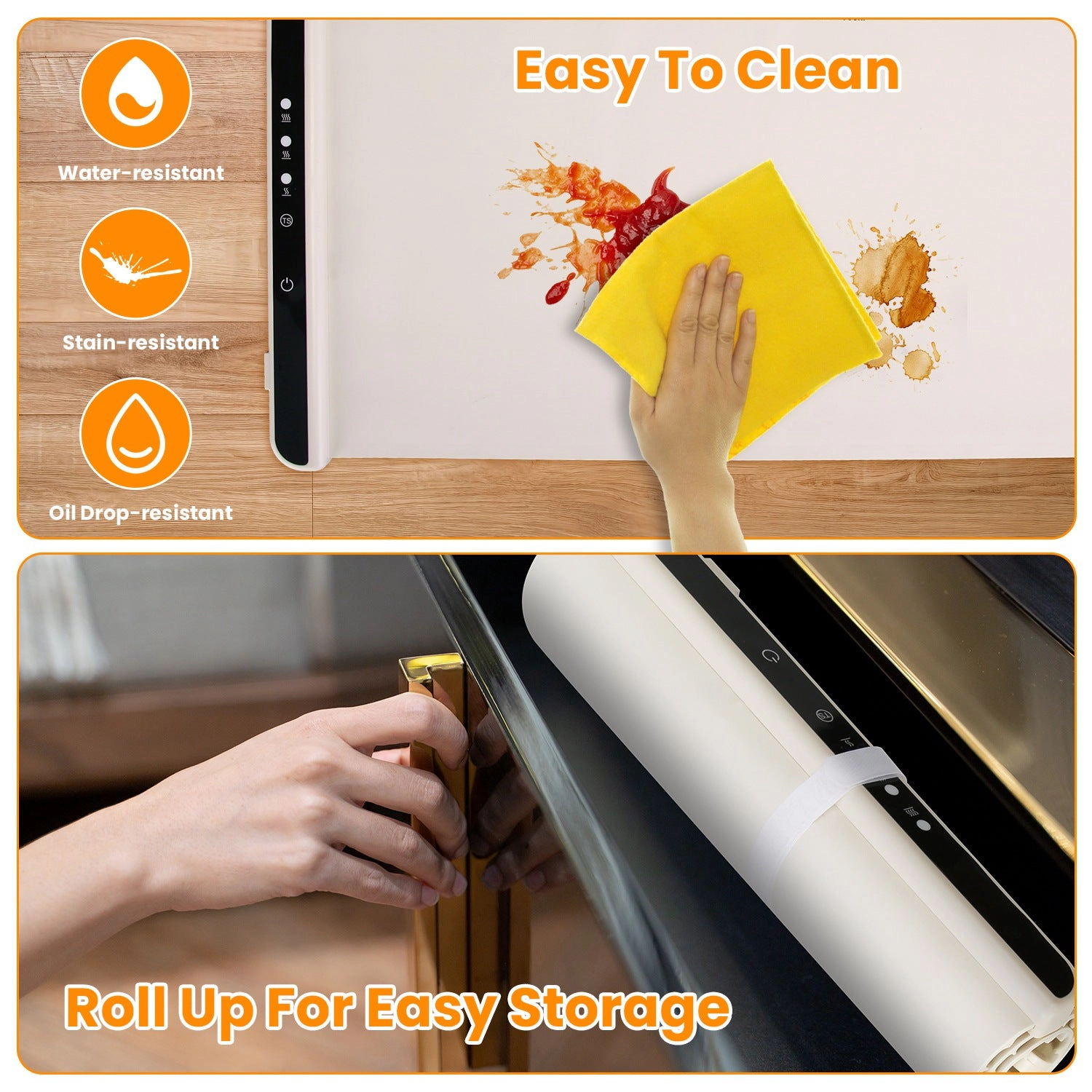 GBruno Roll-Up Electric Warming Tray