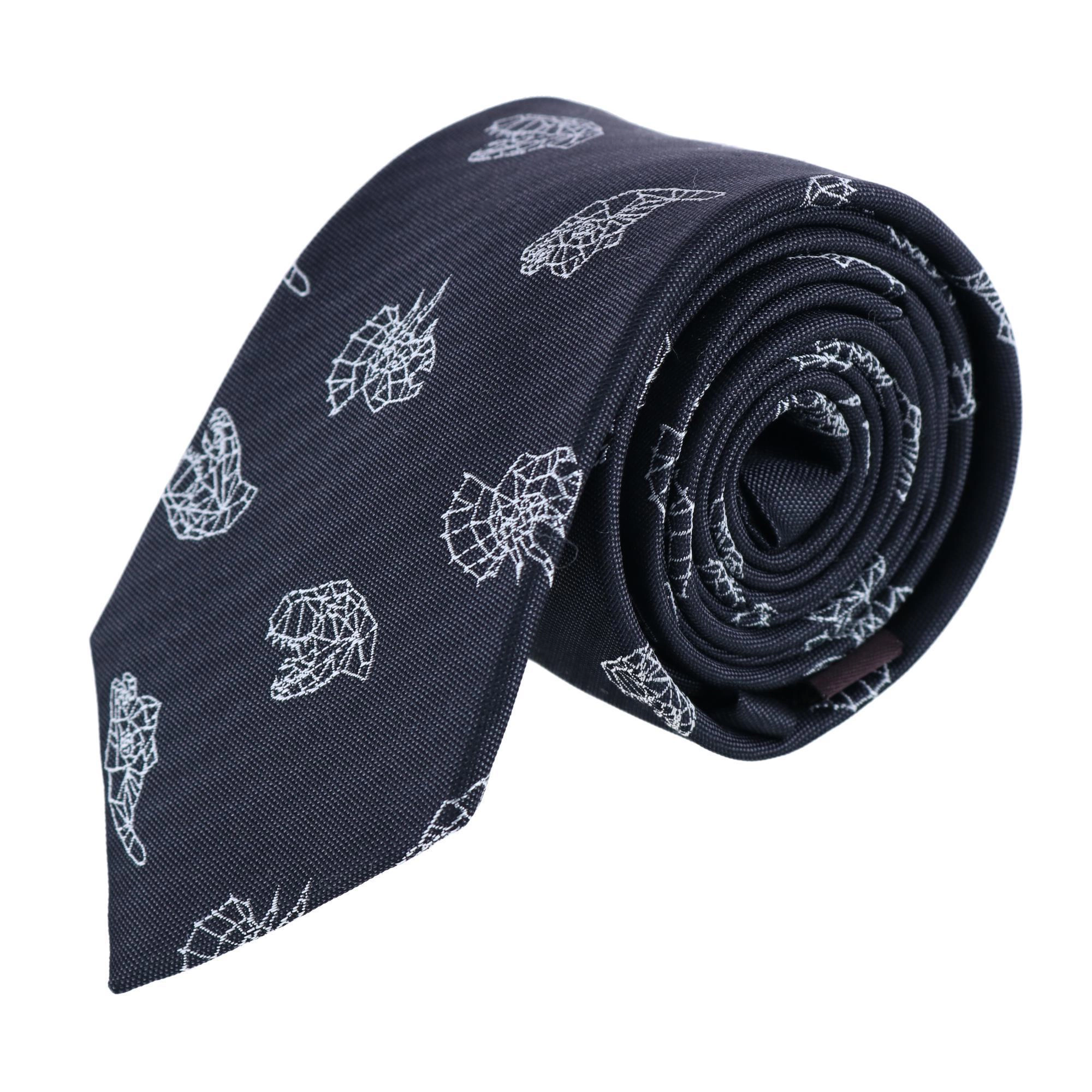 Trafalgar Dino Constellations Silk Novelty Necktie